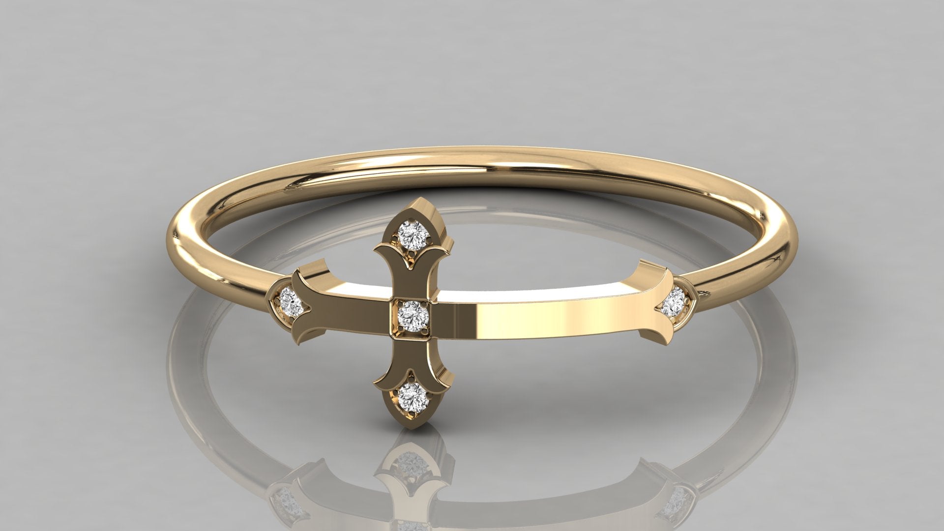 Yellow Gold Ring