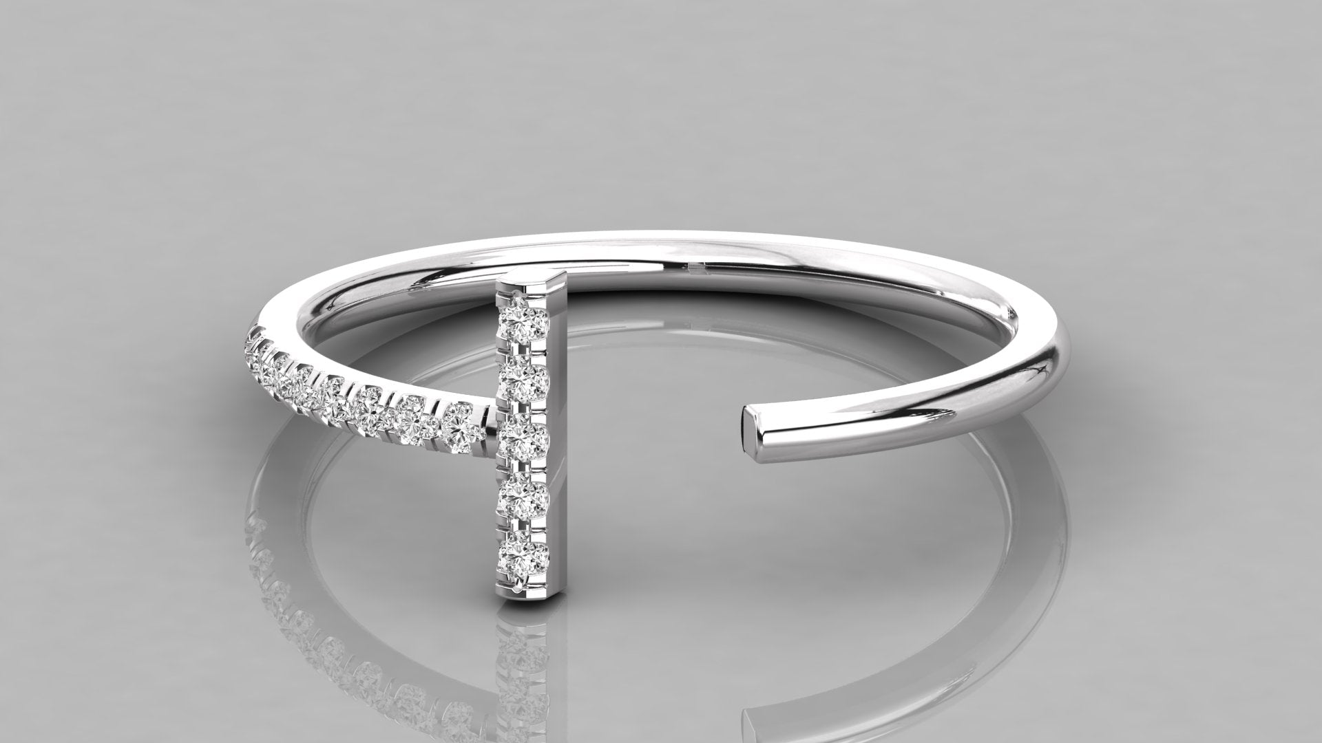 White Gold Ring