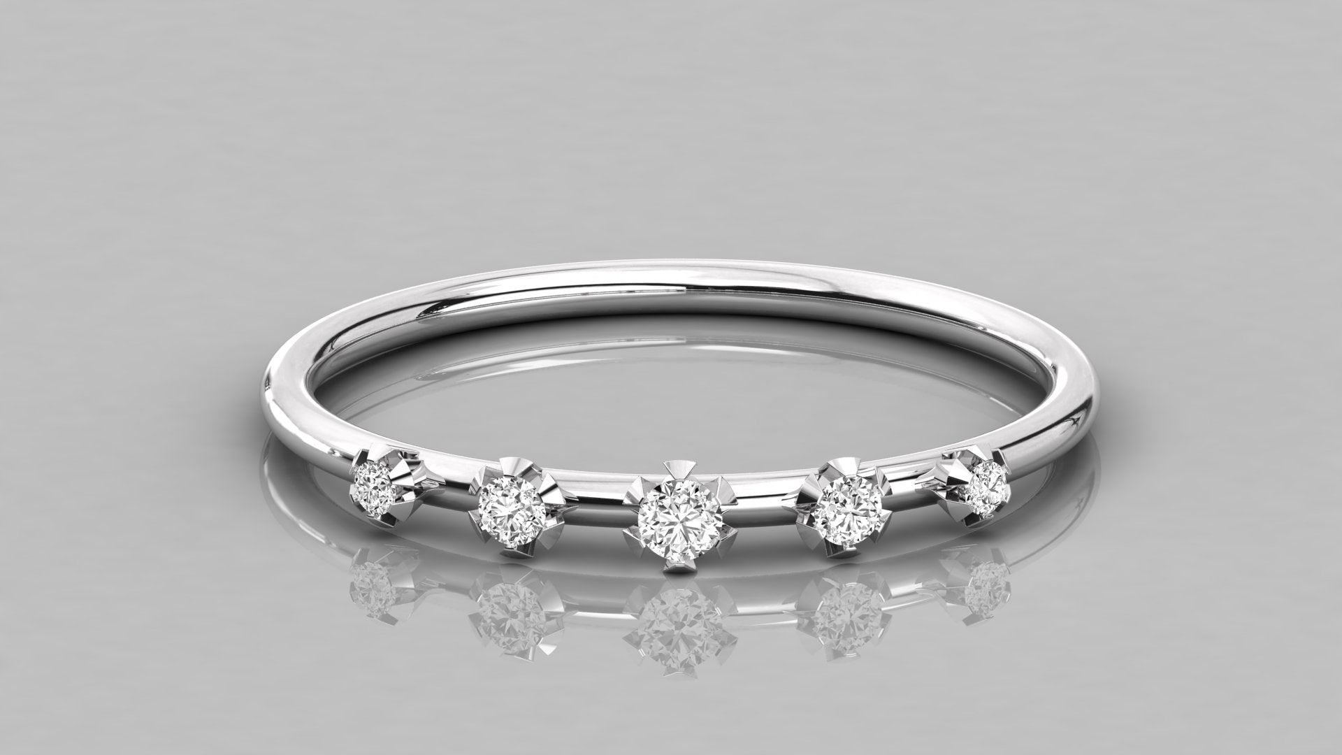 White Gold Ring