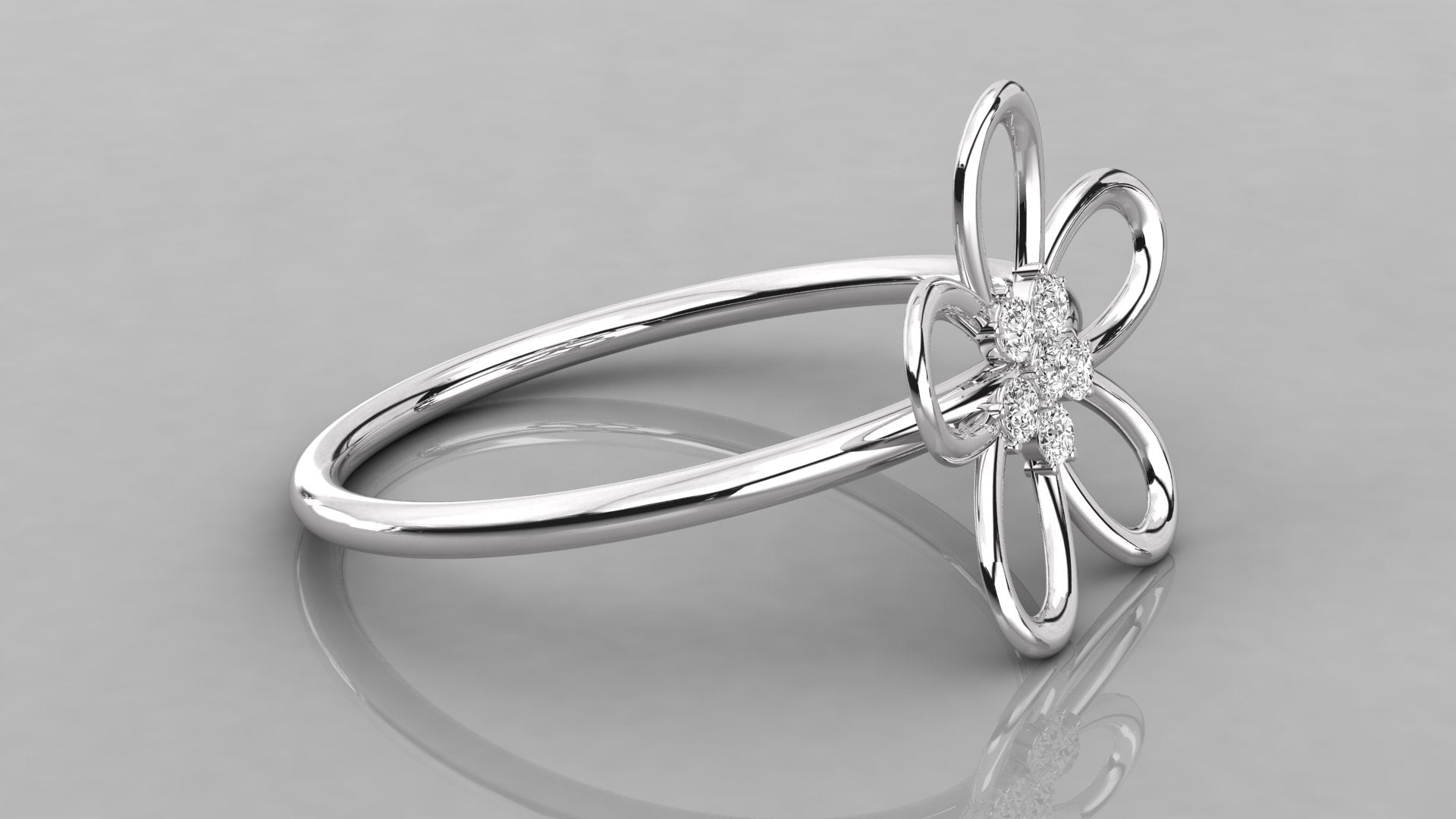 White Gold Ring