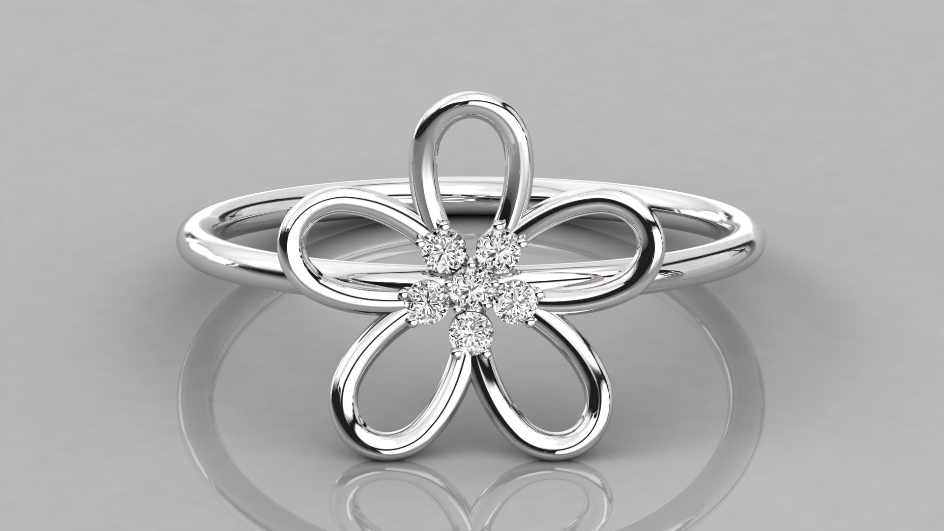 White Gold Ring
