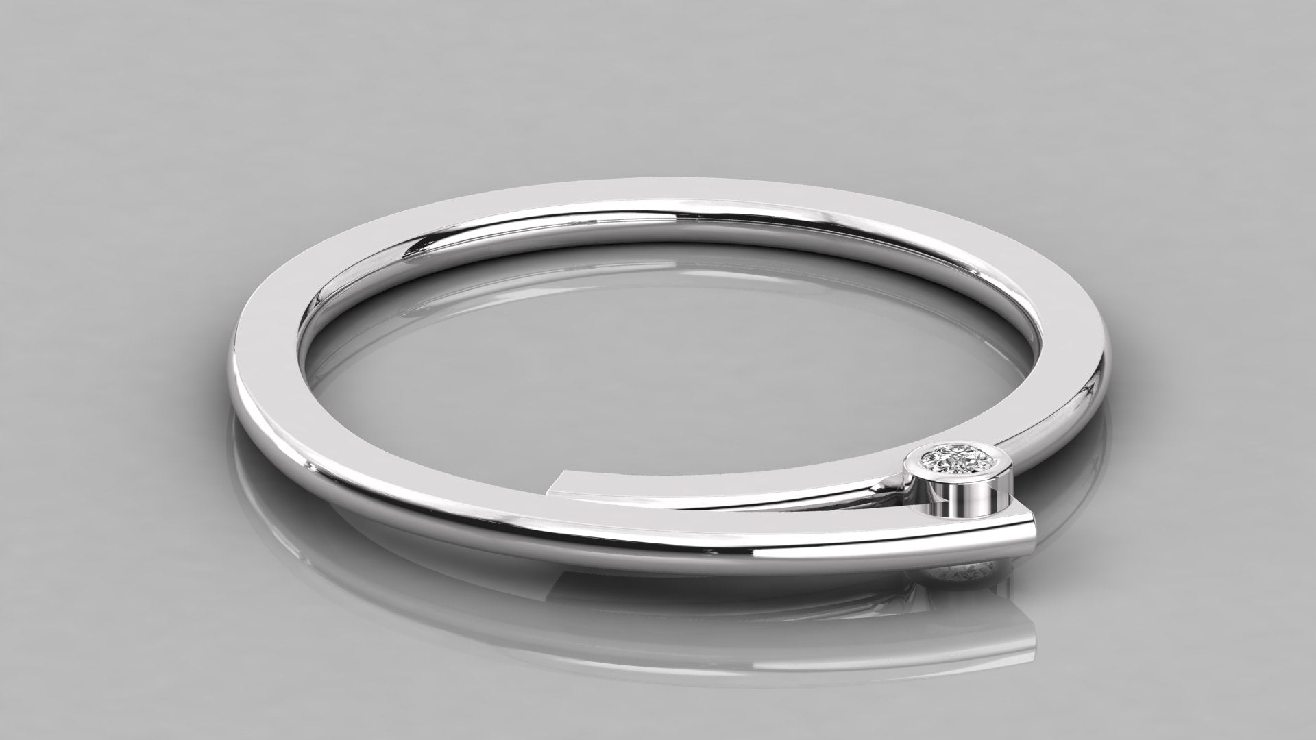 White Gold Ring