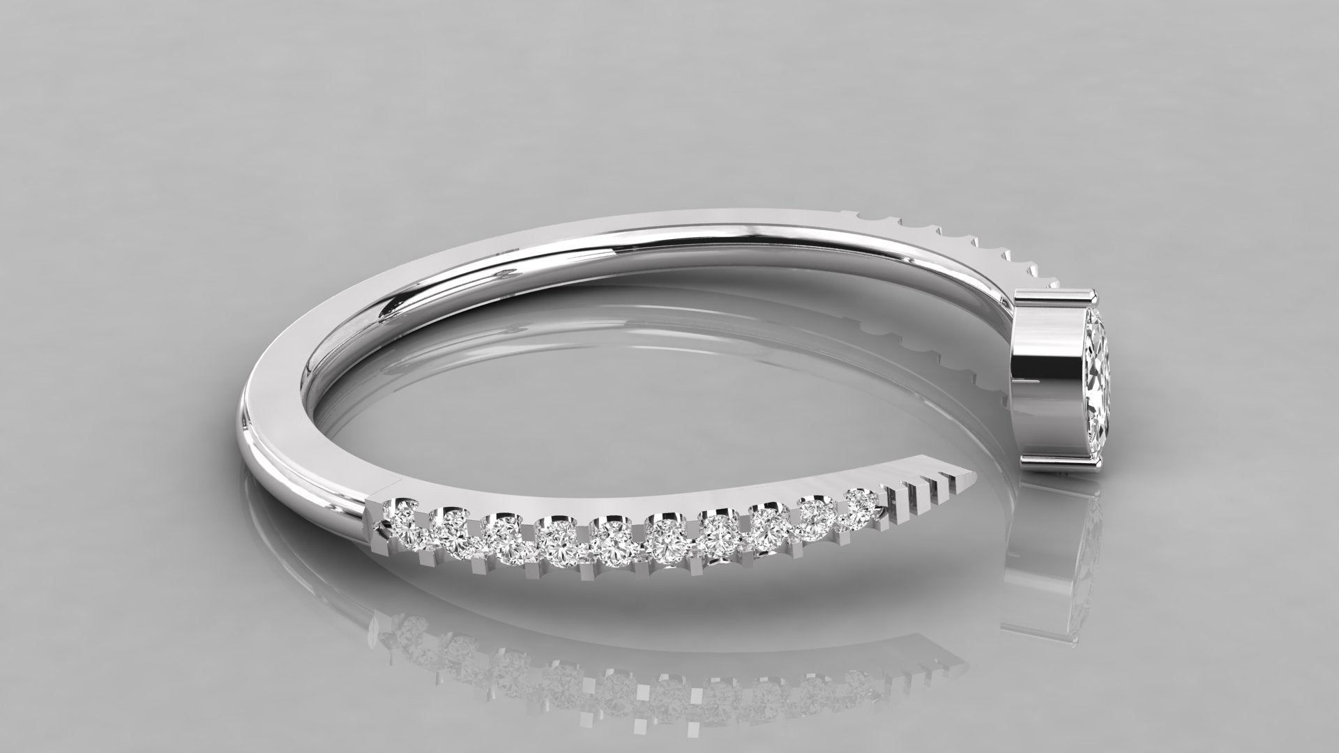White Gold Ring