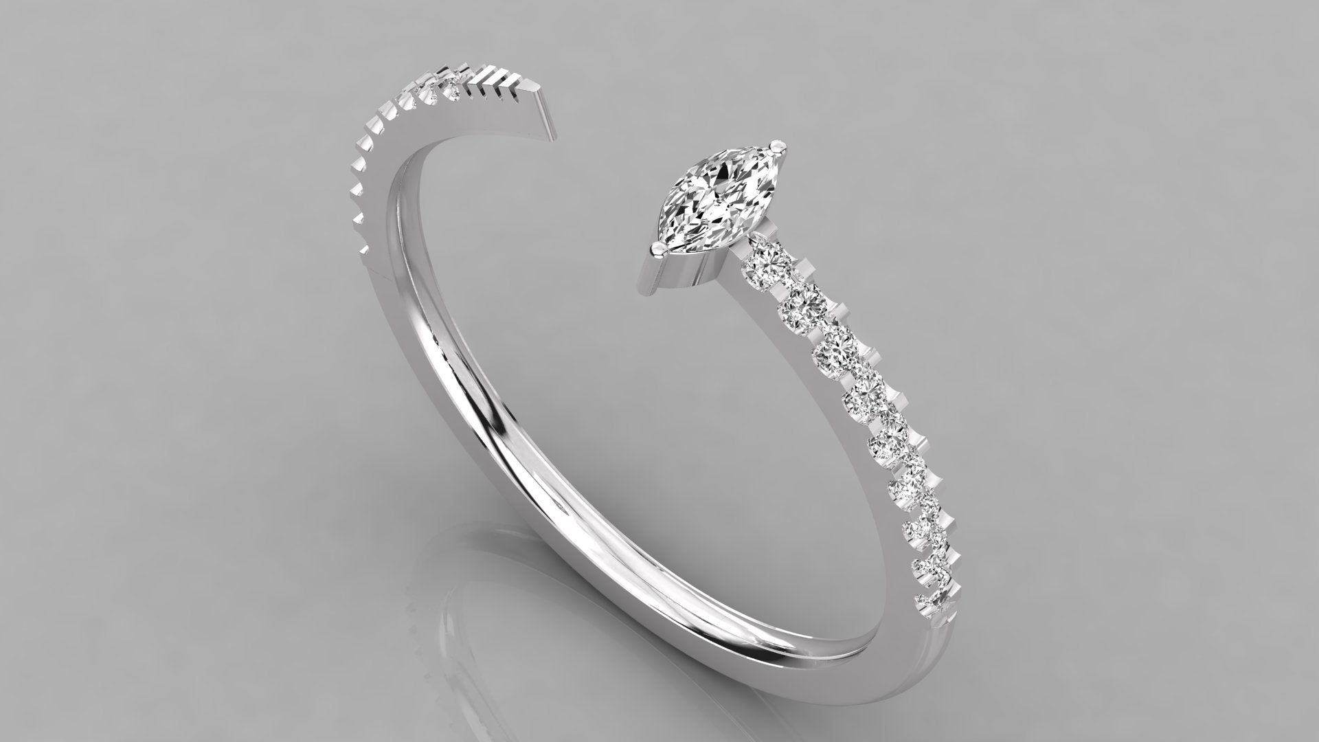 White Gold Ring