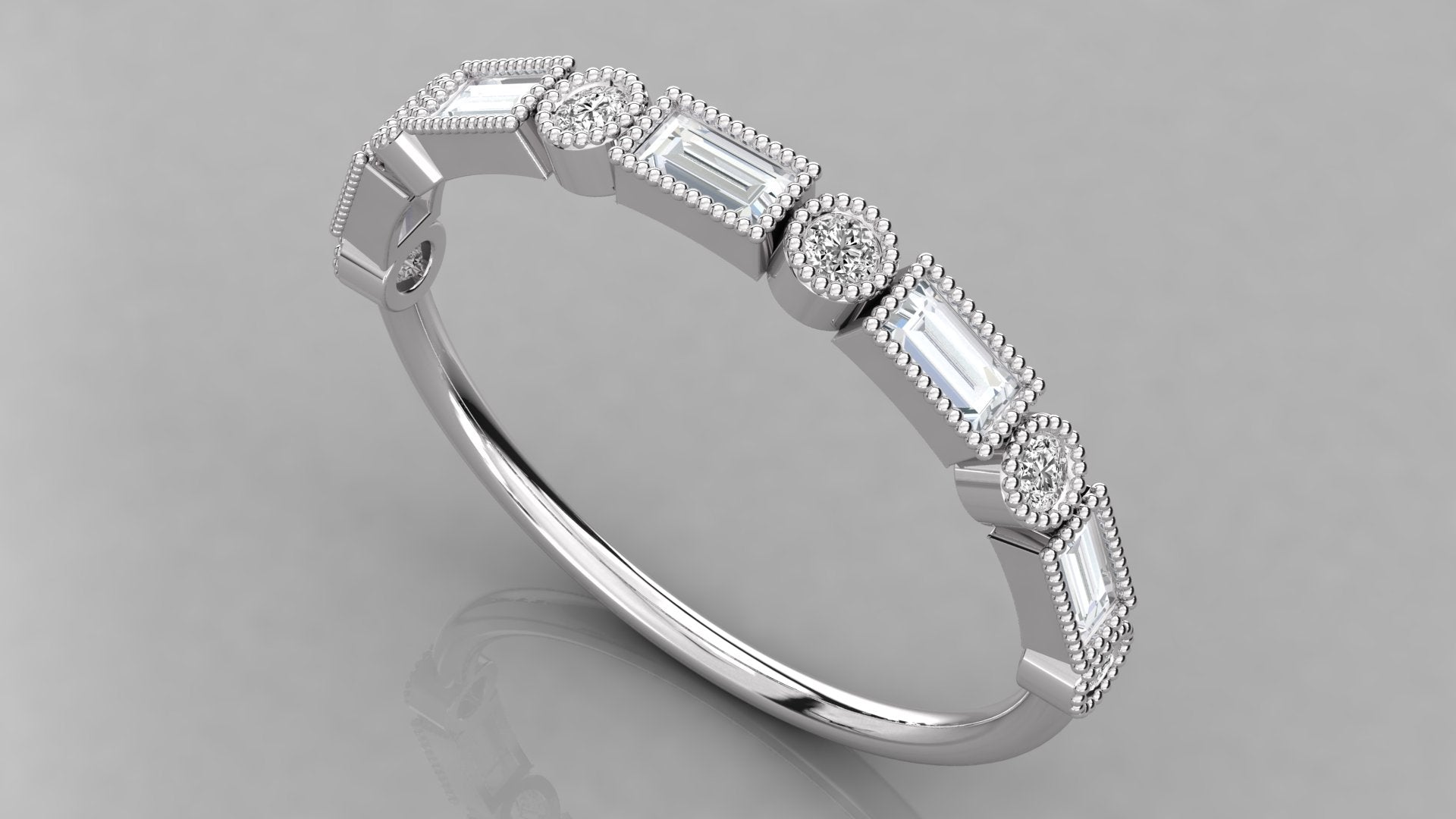 White Gold Ring
