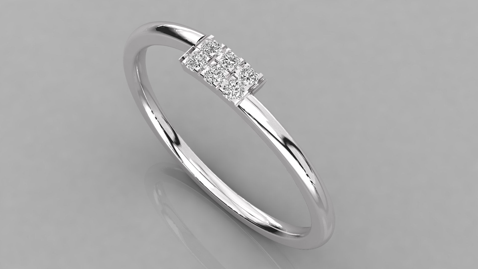 White Gold Ring