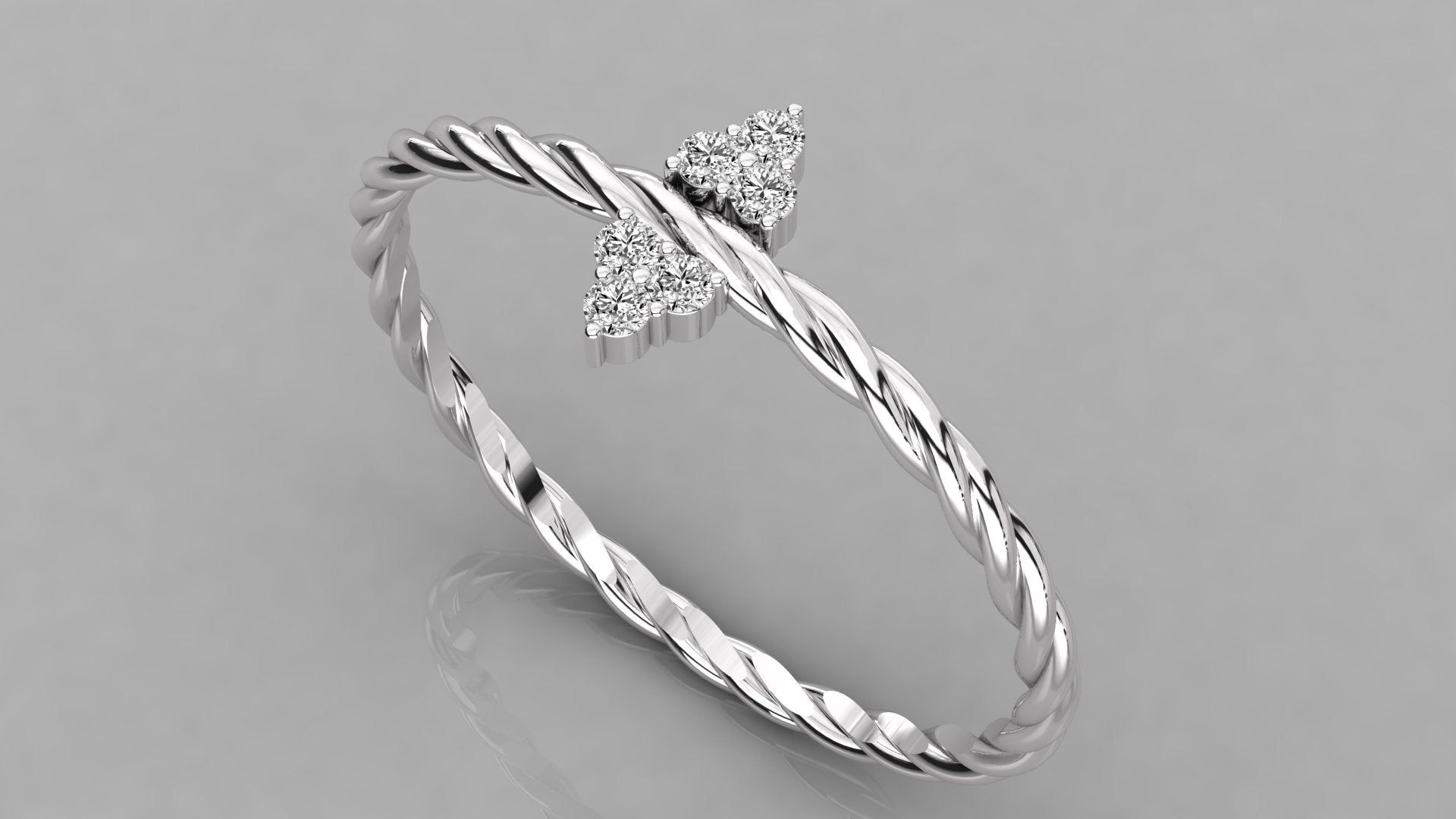 White Gold Ring