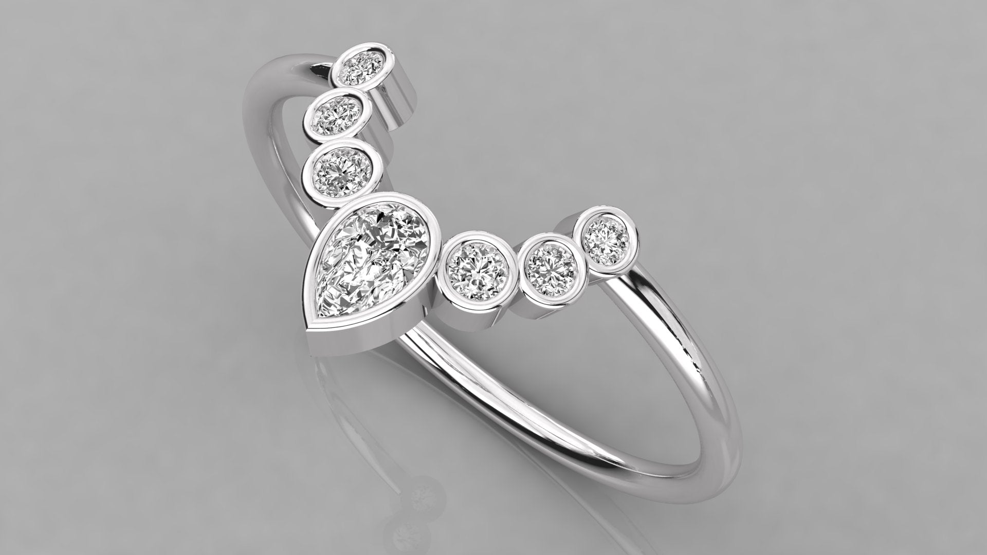 White Gold Ring