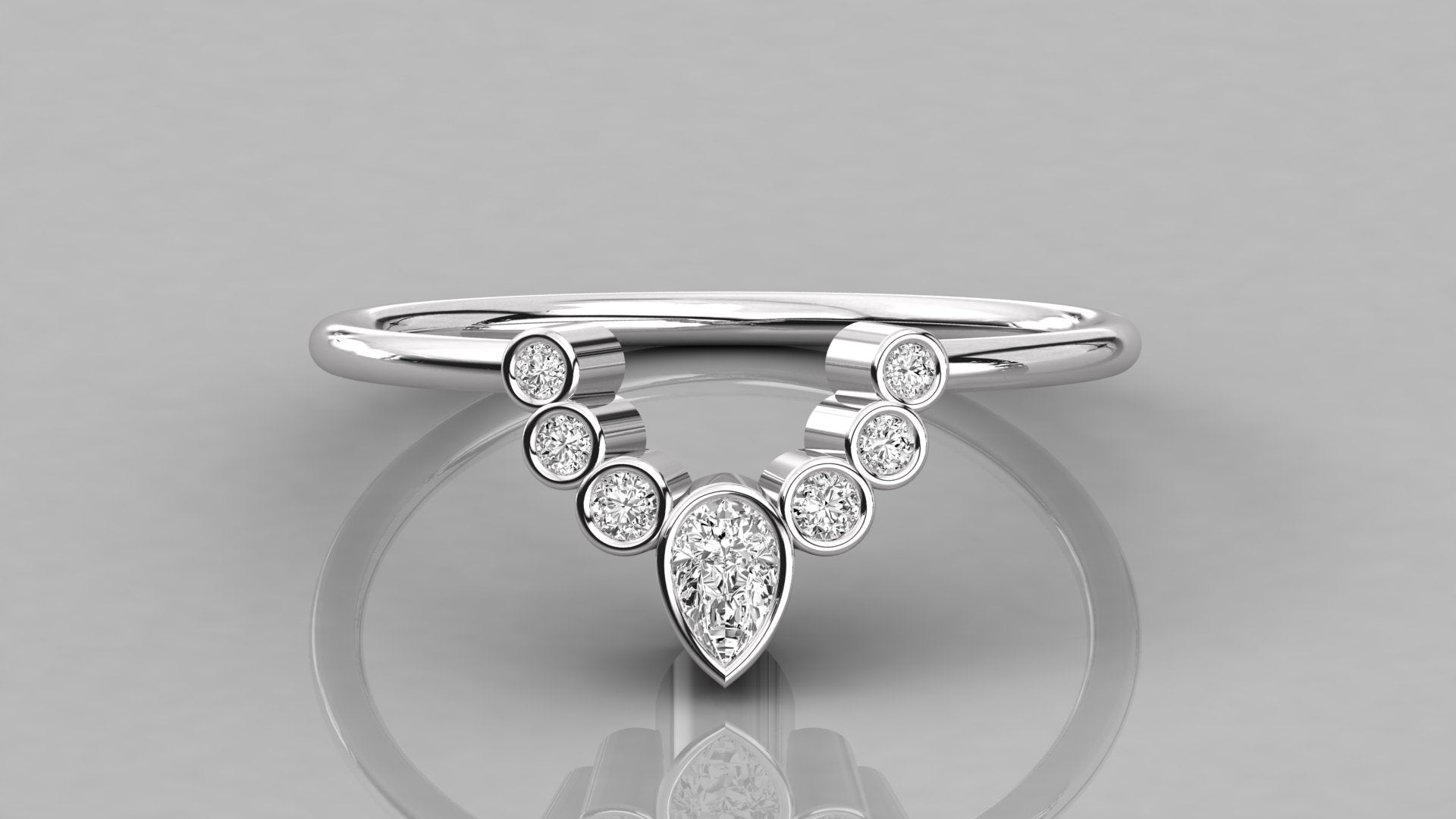 White Gold Ring