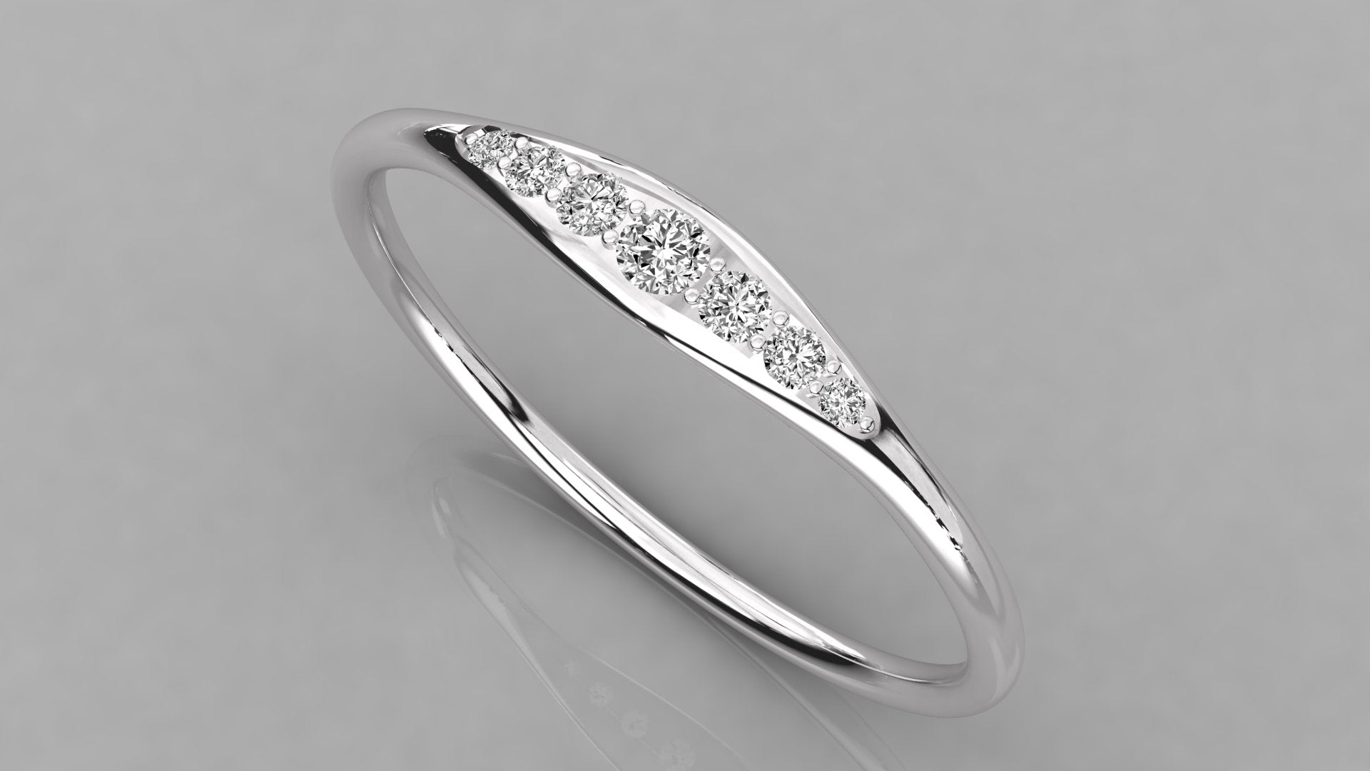 White Gold Ring