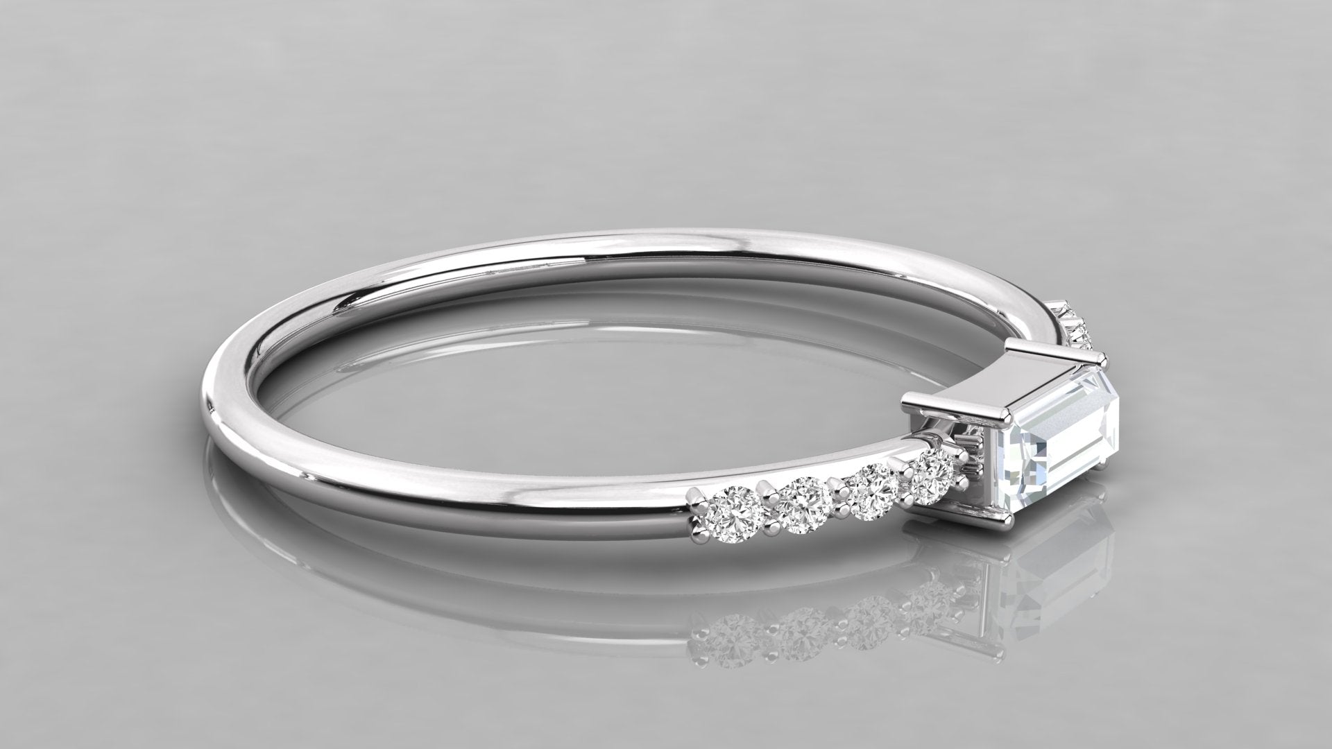 White Gold Ring