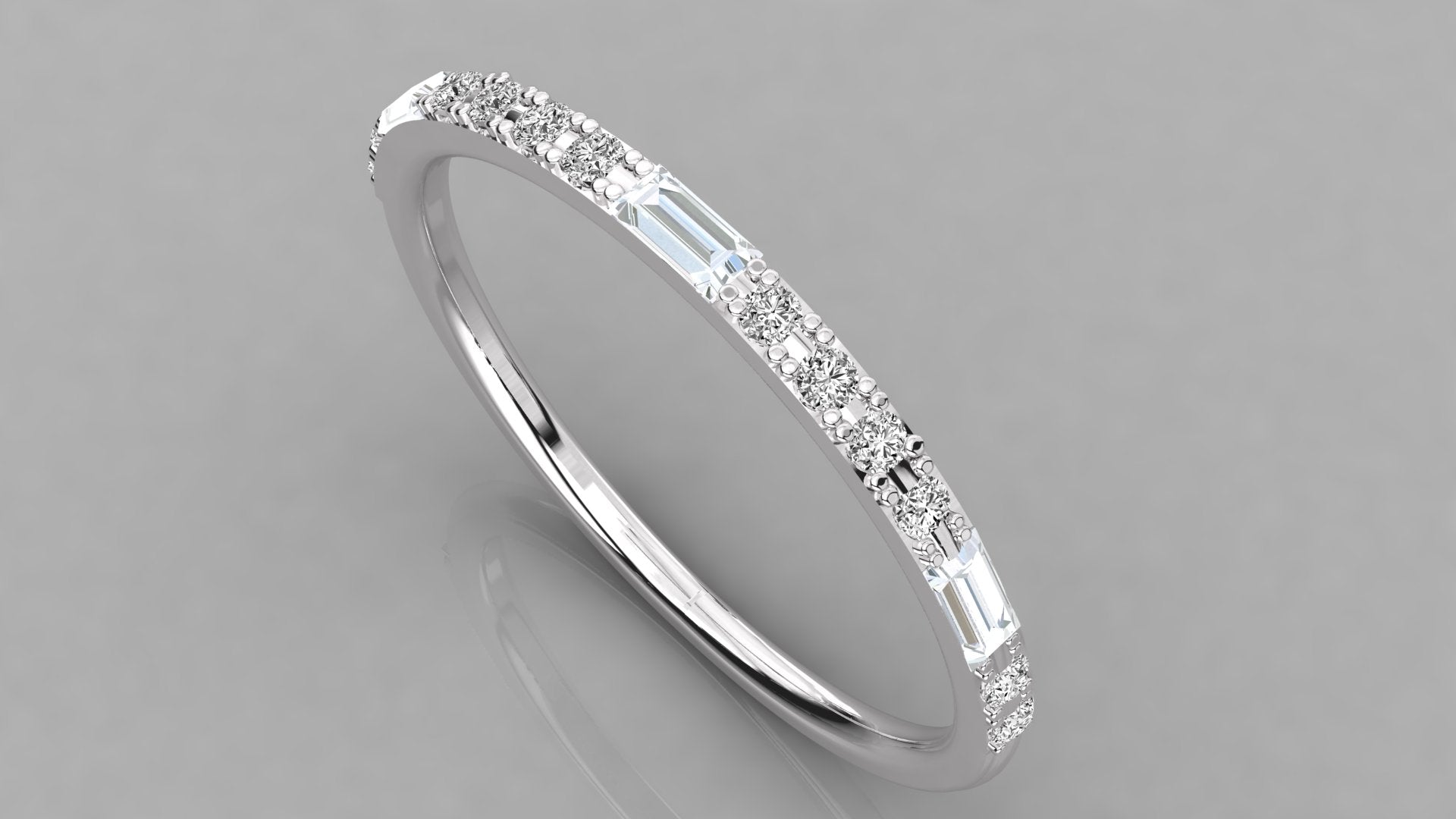 White Gold Ring