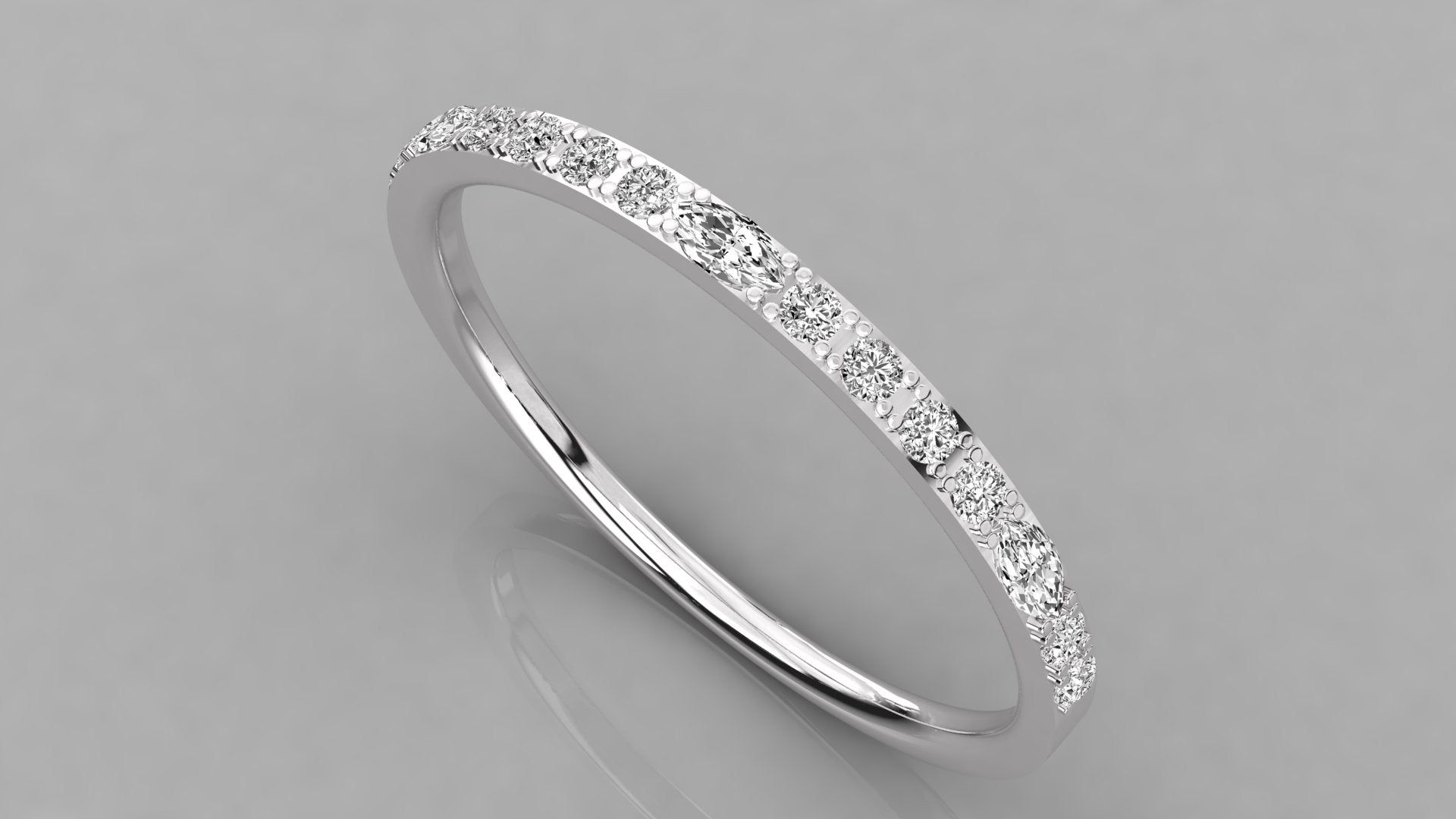 White Gold Ring