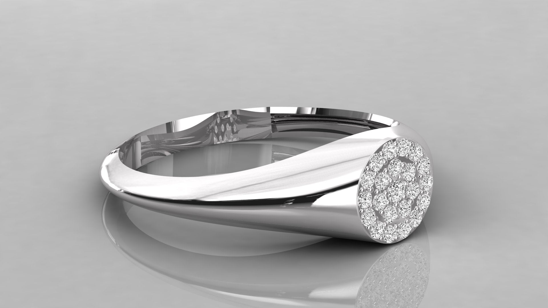 White Gold Ring