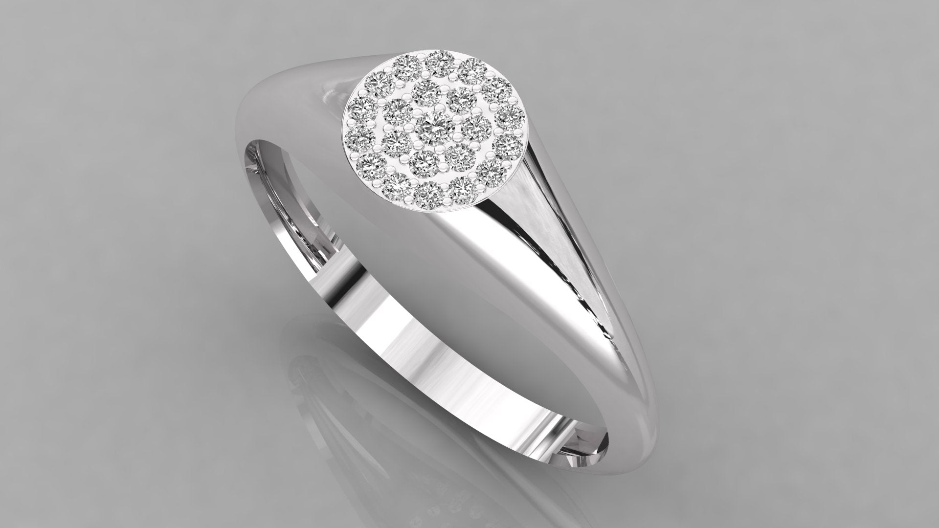 White Gold Ring