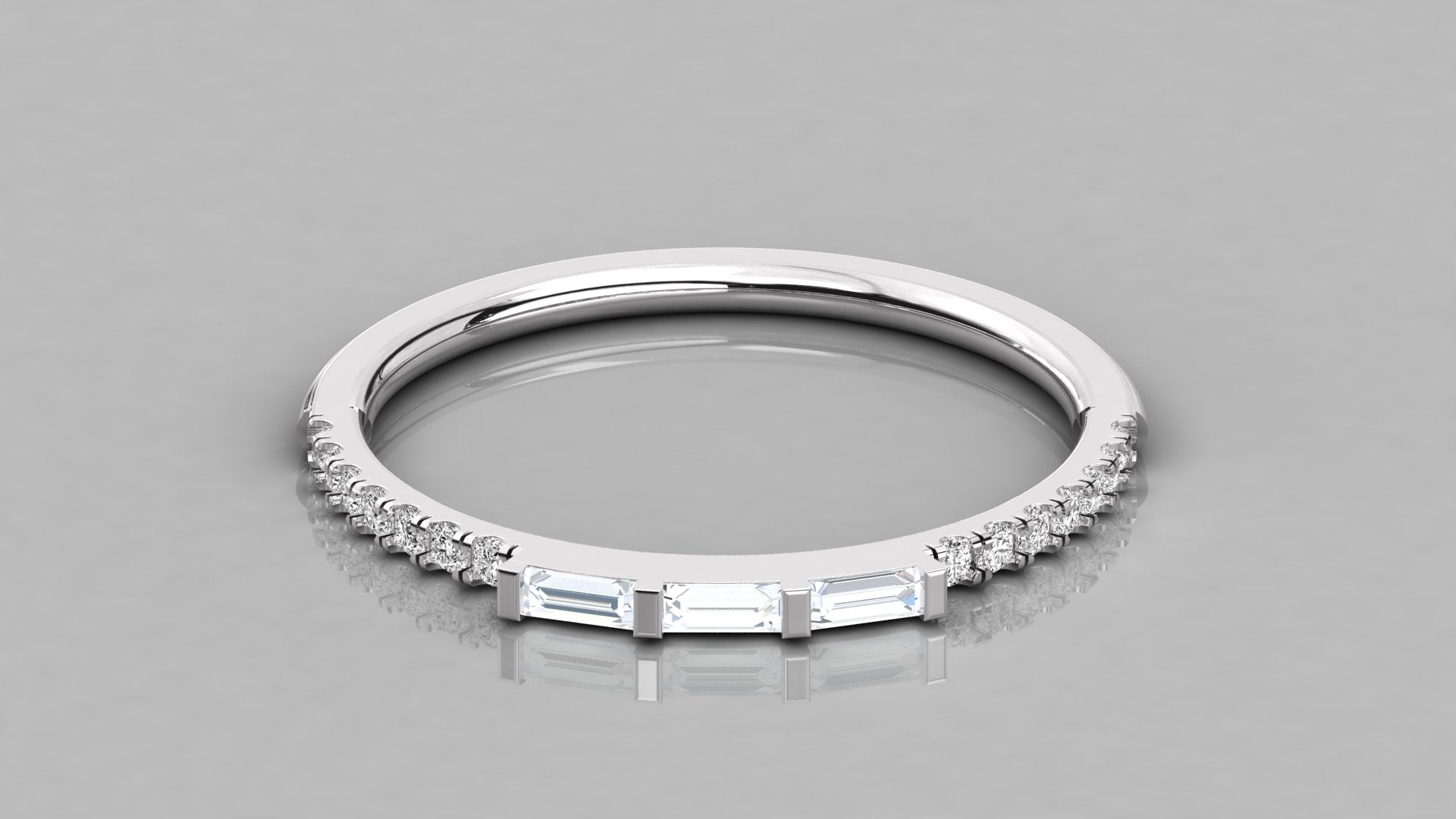 White Gold Ring