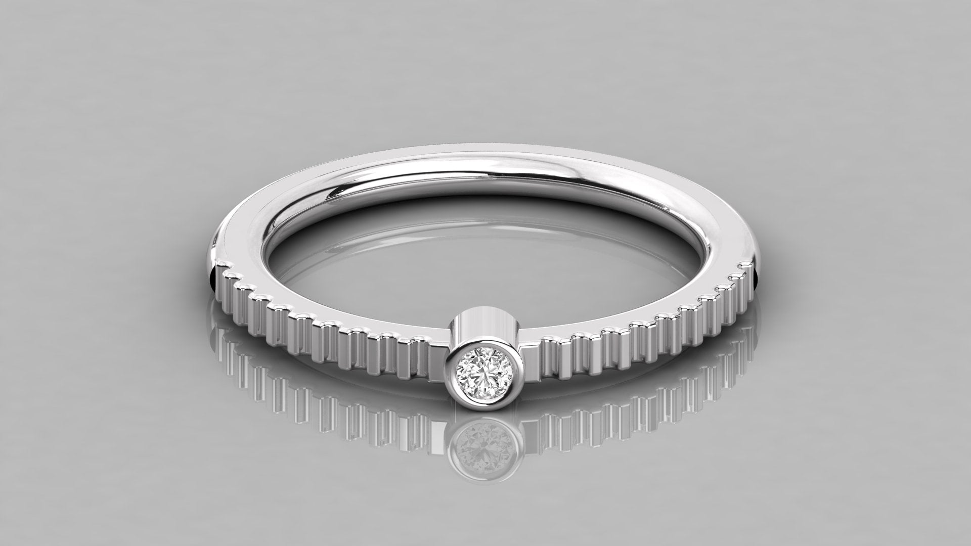 White Gold Ring