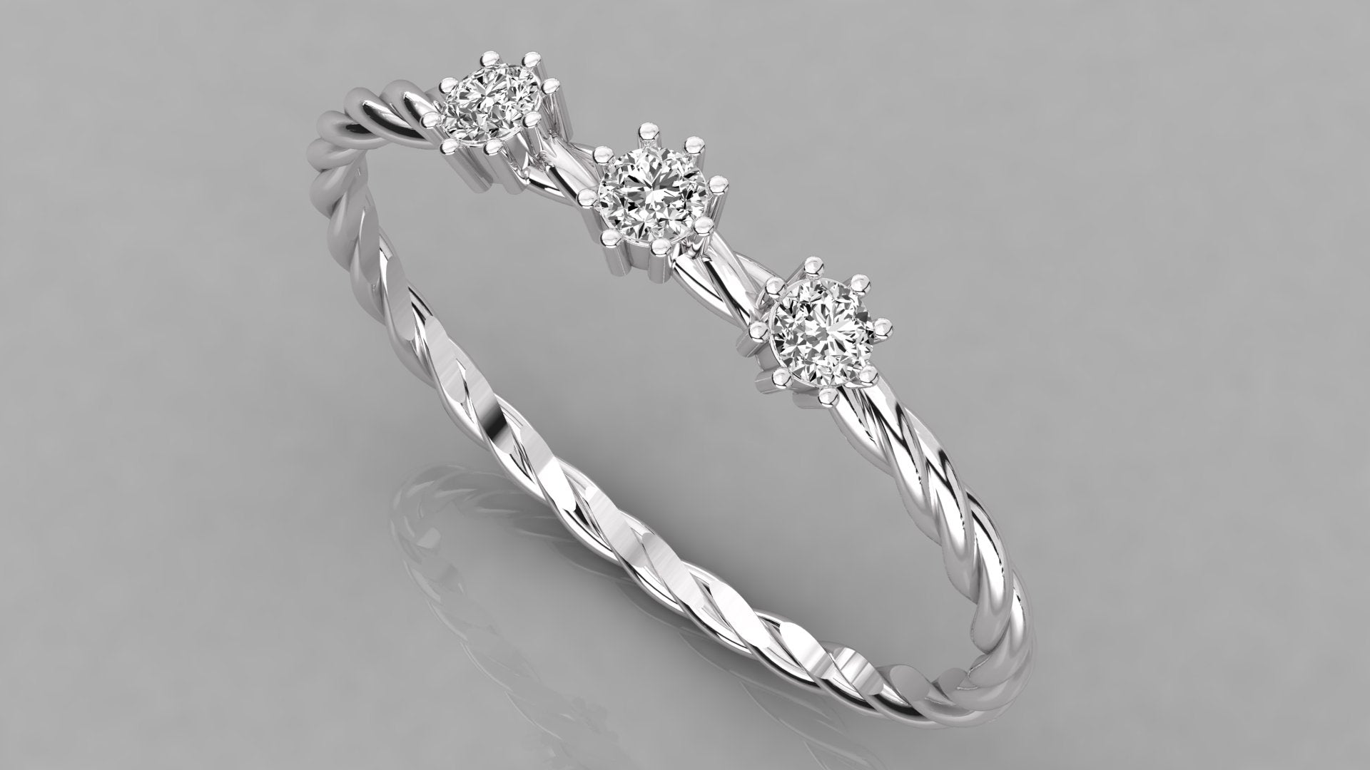 White Gold Ring