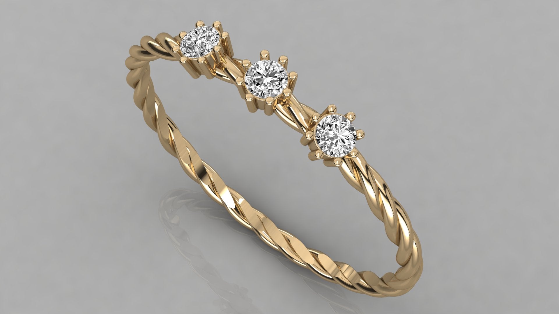 Yellow Gold Ring