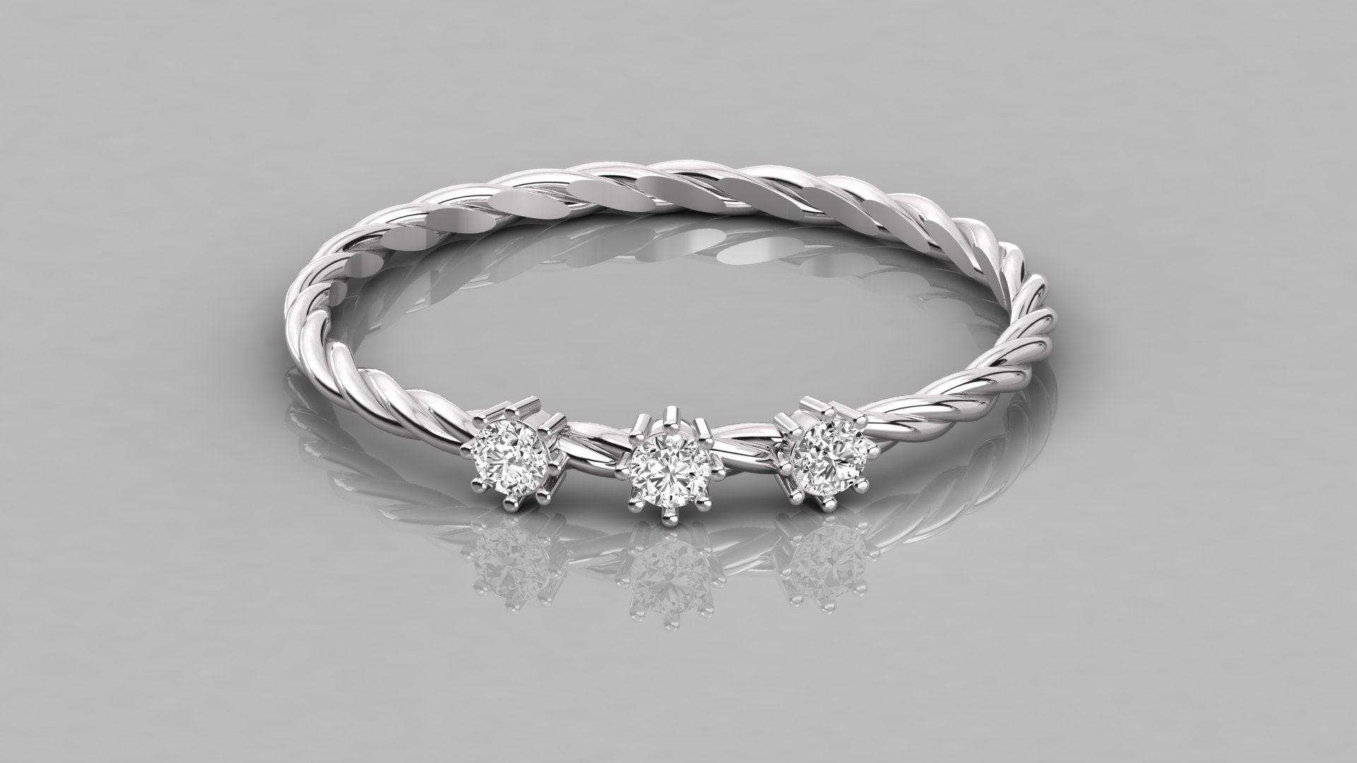 White Gold Ring