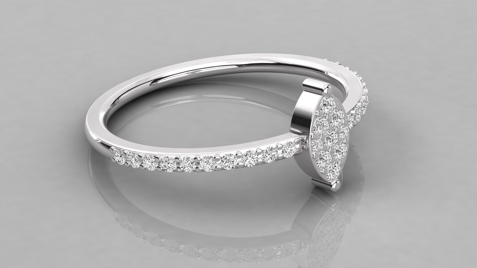 White Gold Ring