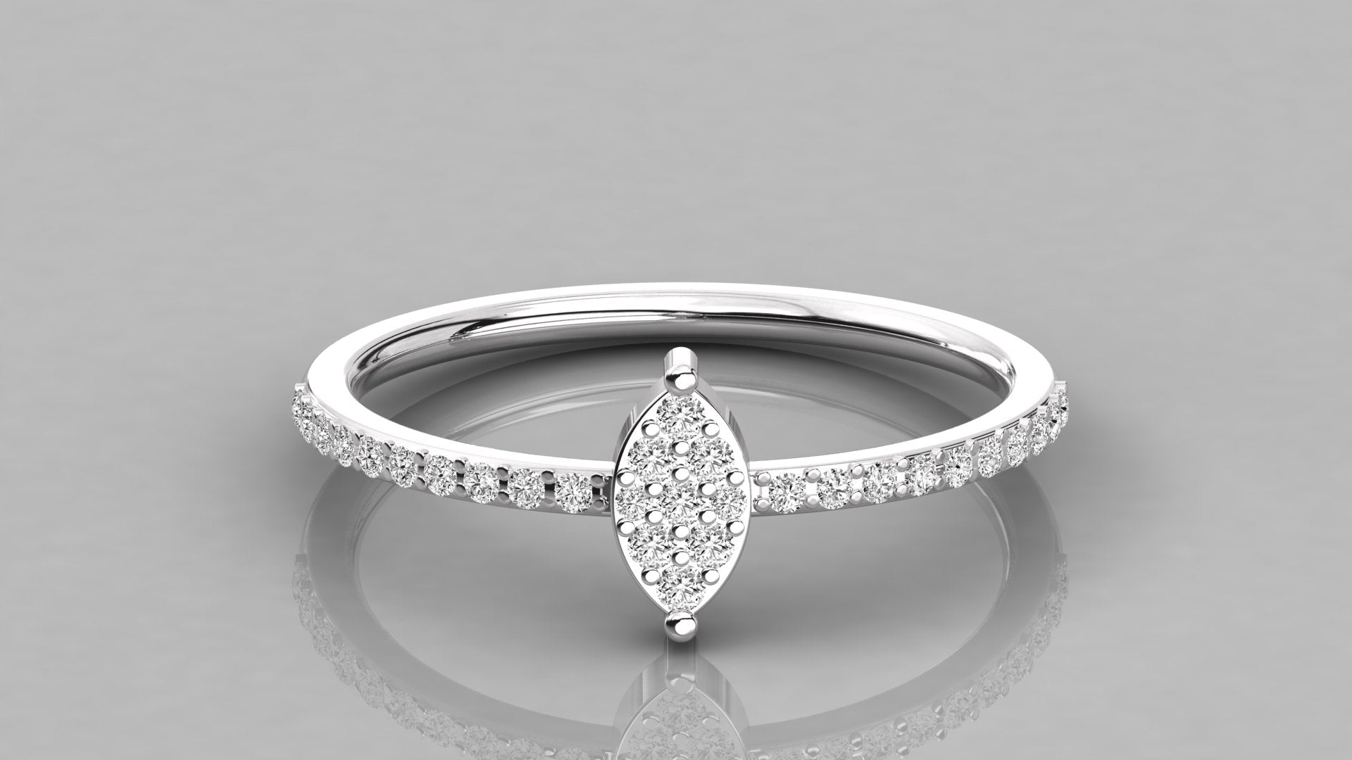 White Gold Ring