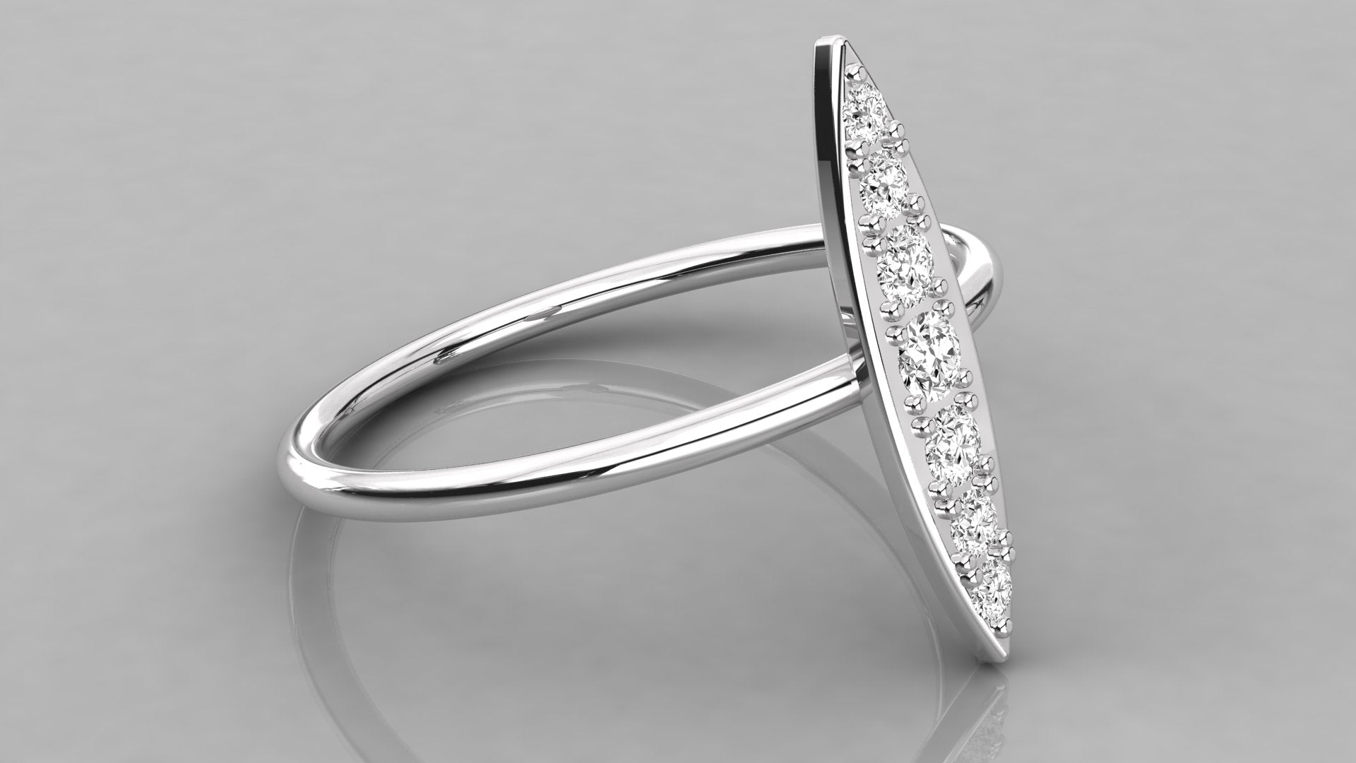 White Gold Ring