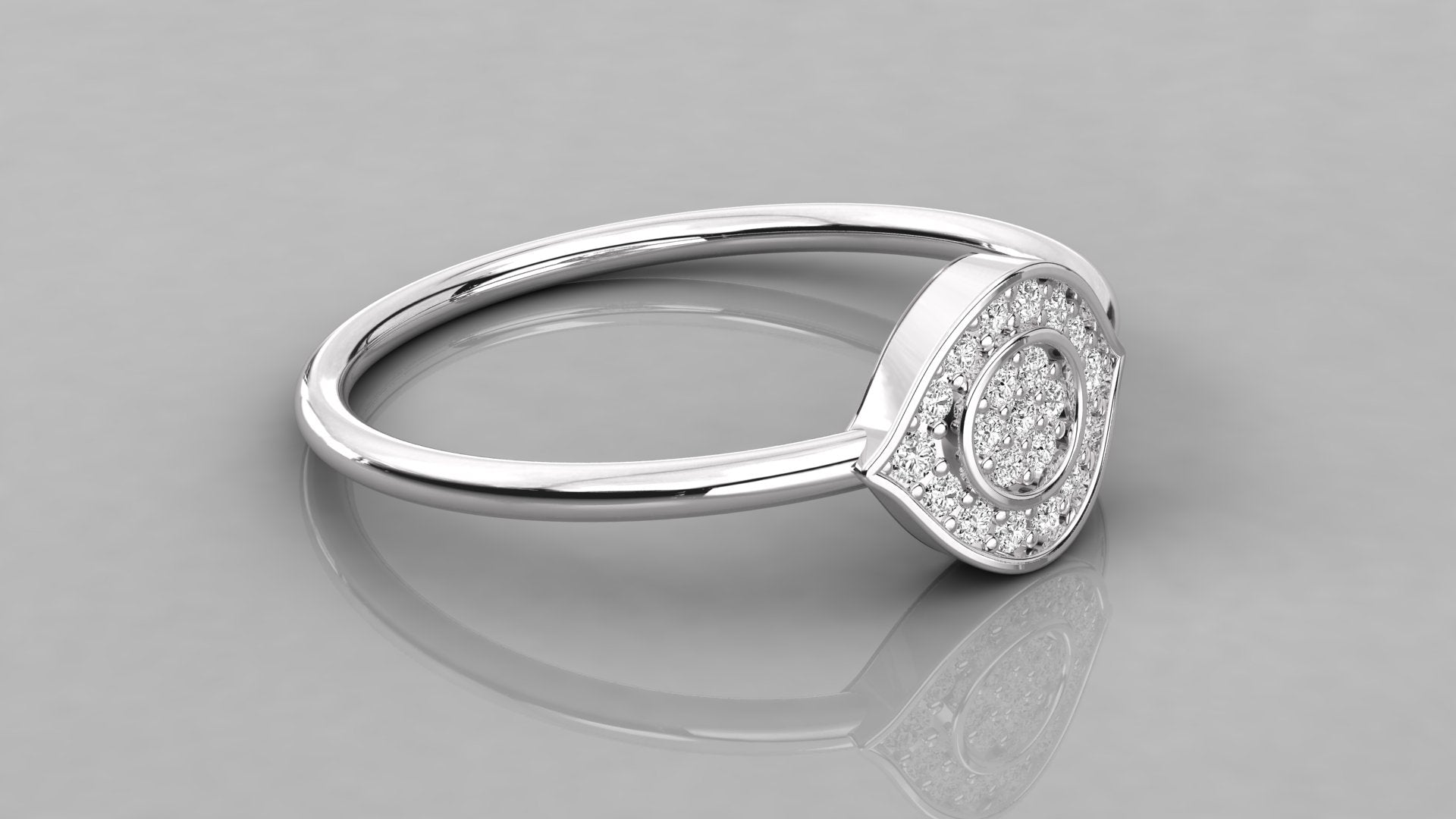 White Gold Ring