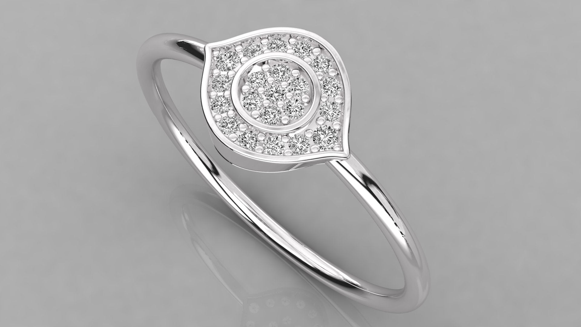 White Gold Ring