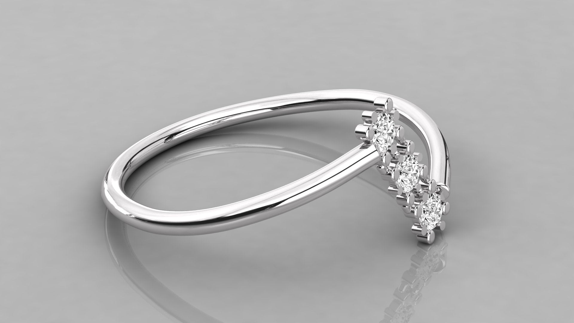 White Gold Ring