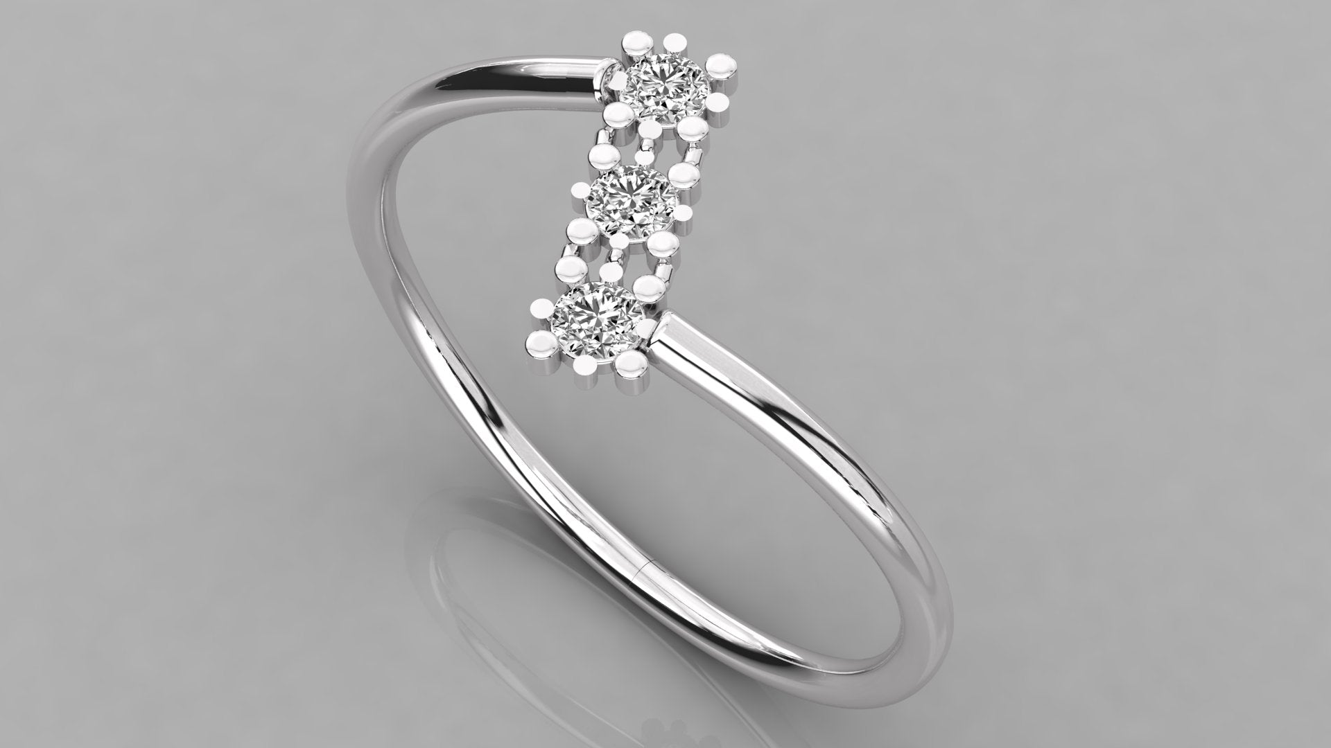 White Gold Ring