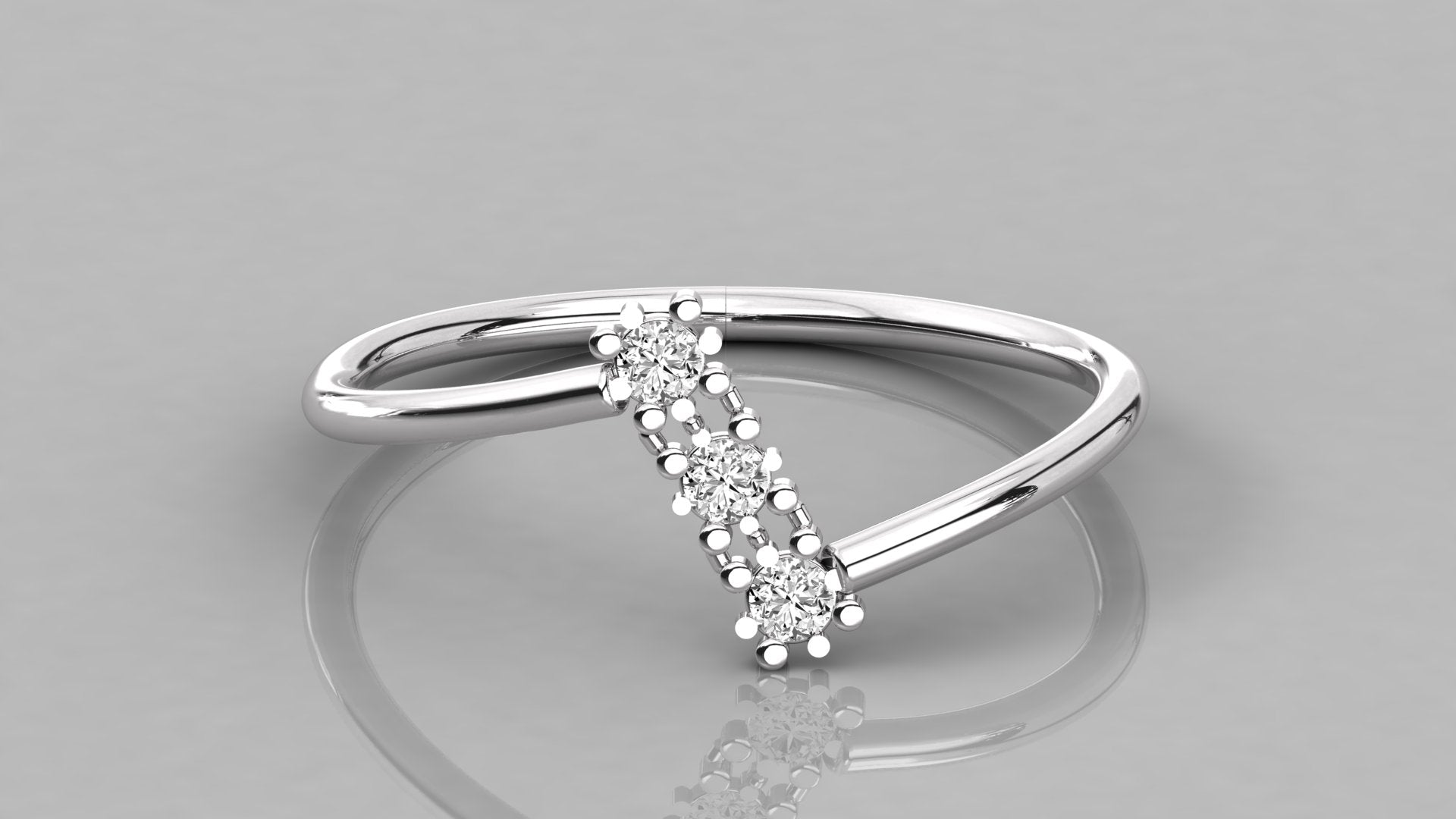 White Gold Ring