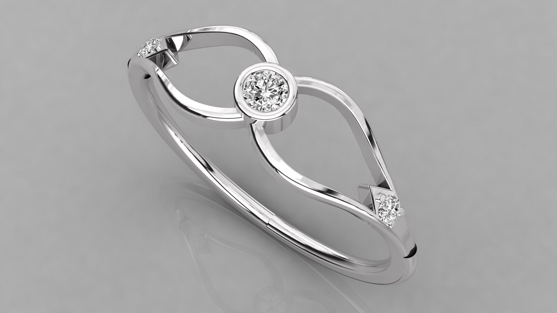White Gold Ring