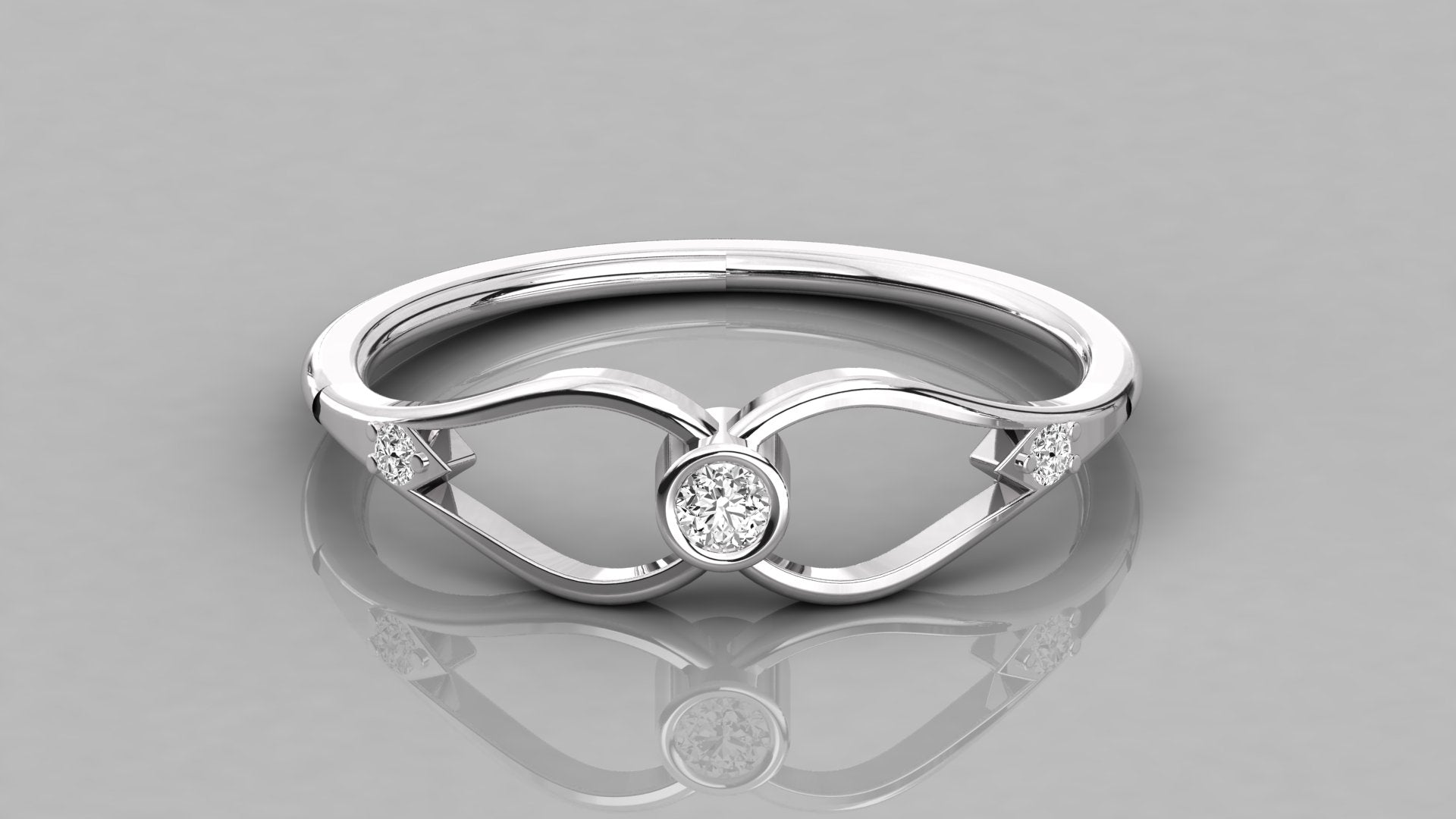 White Gold Ring