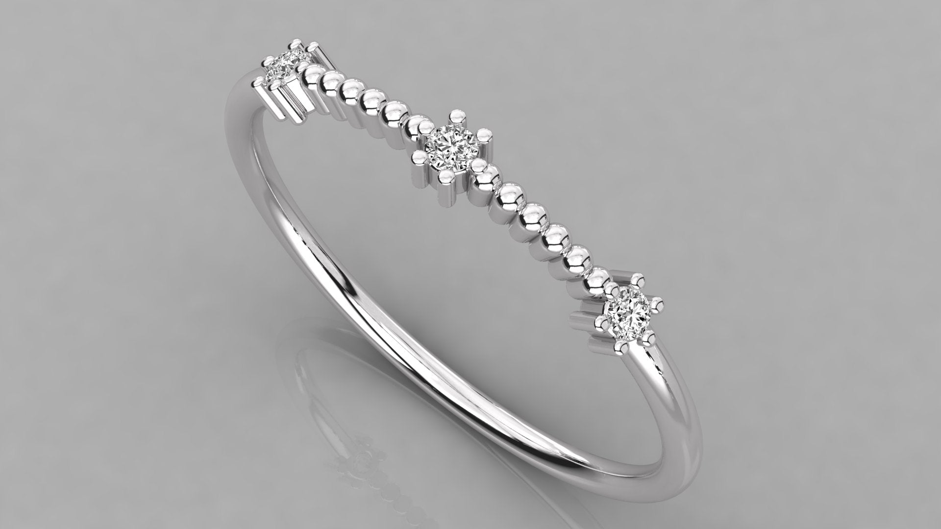 White Gold Ring