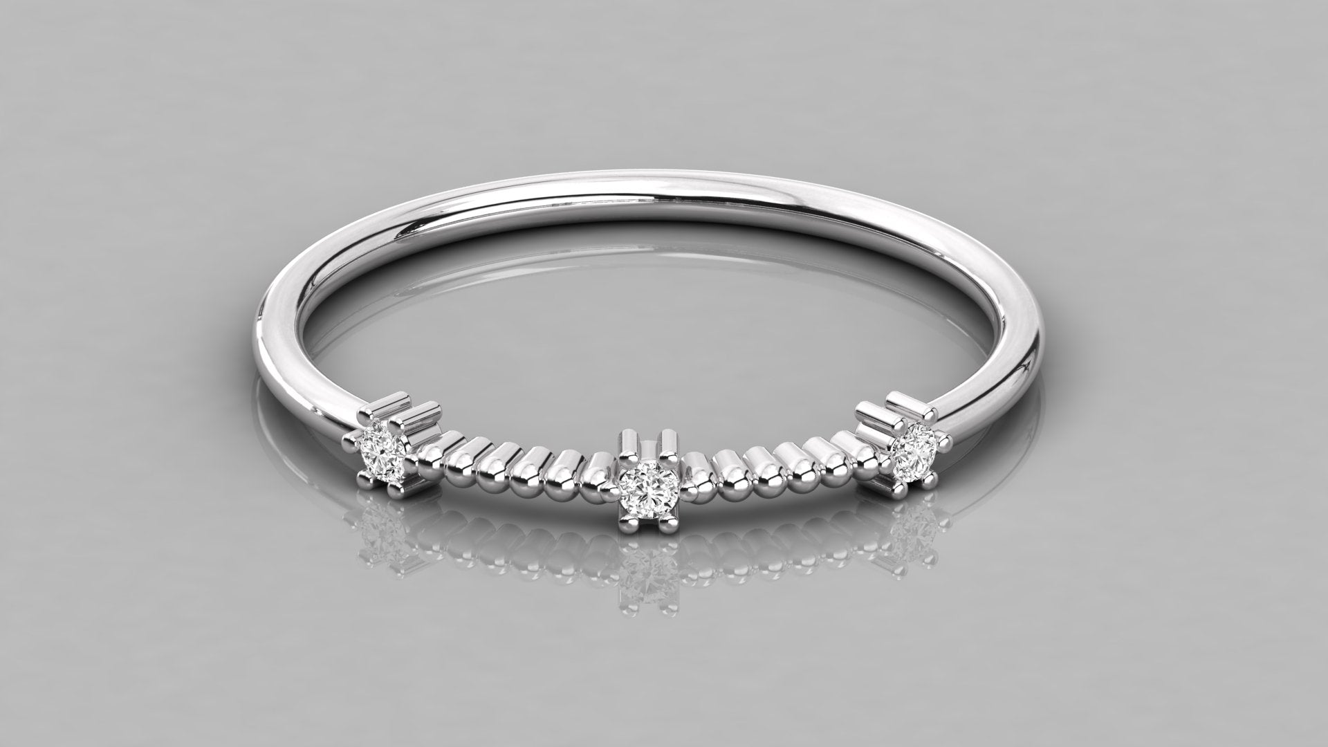 White Gold Ring