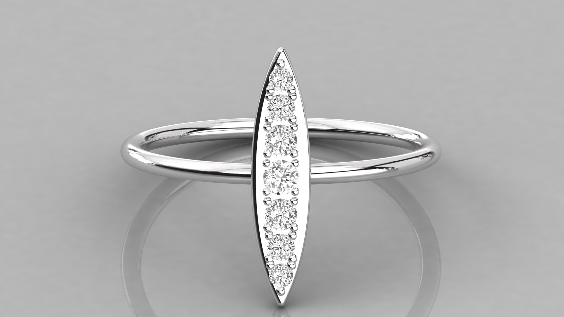 White Gold Ring
