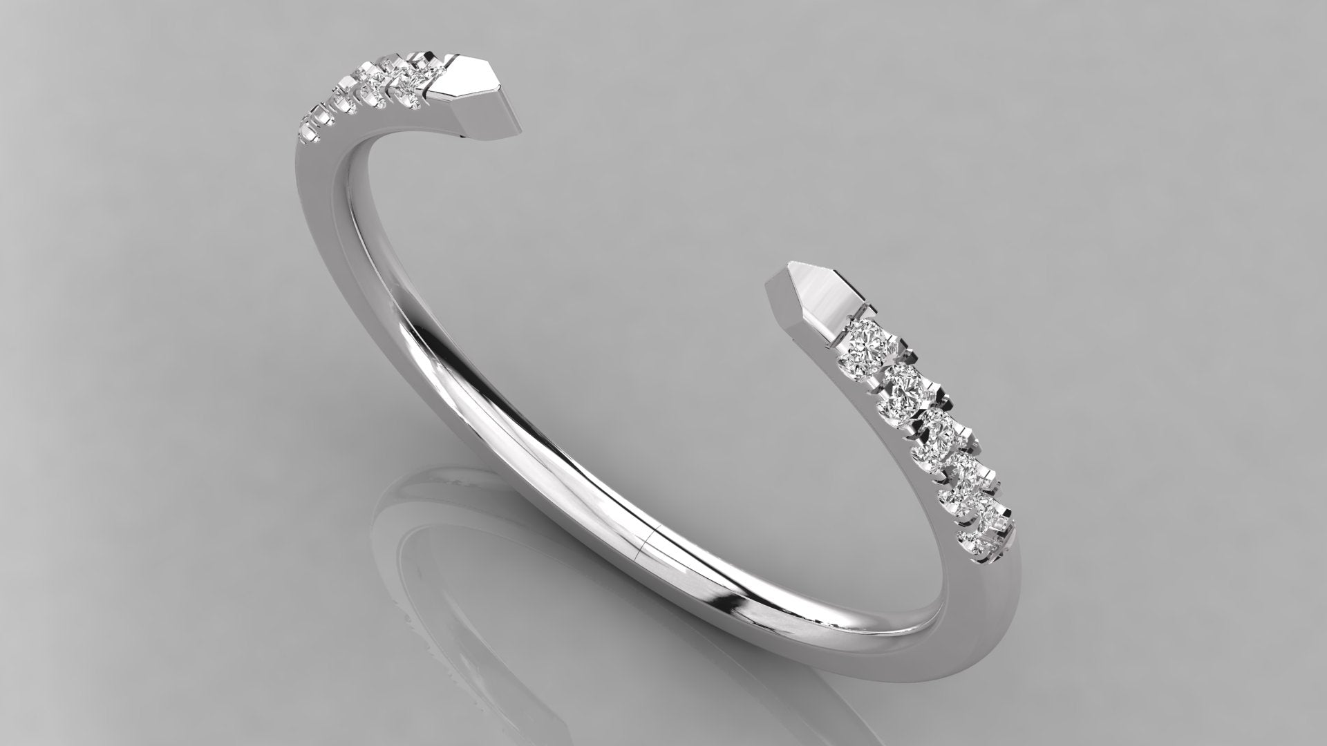 White Gold Ring