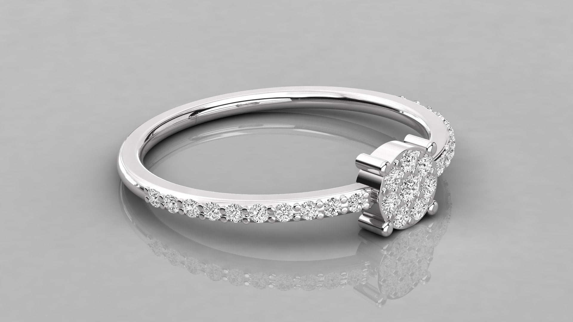 White Gold Ring