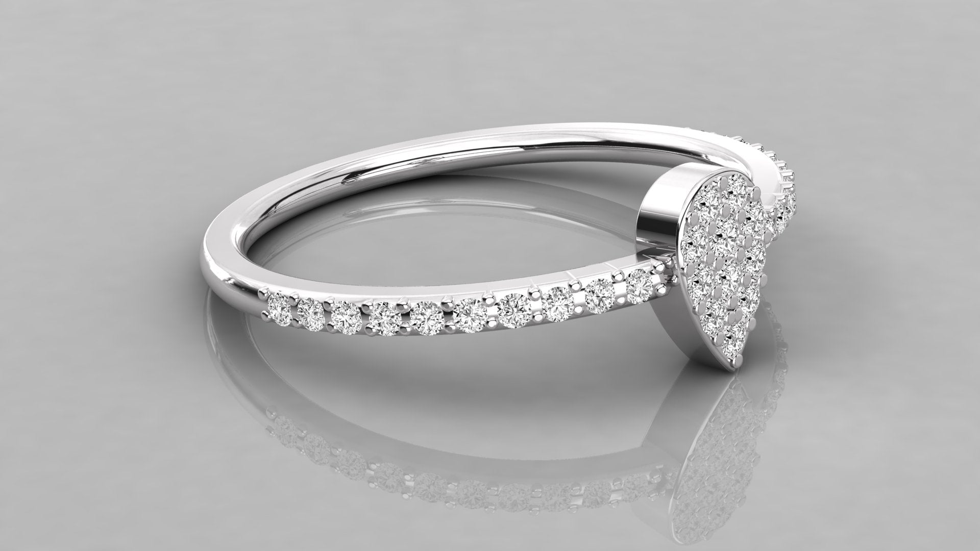 White Gold Ring