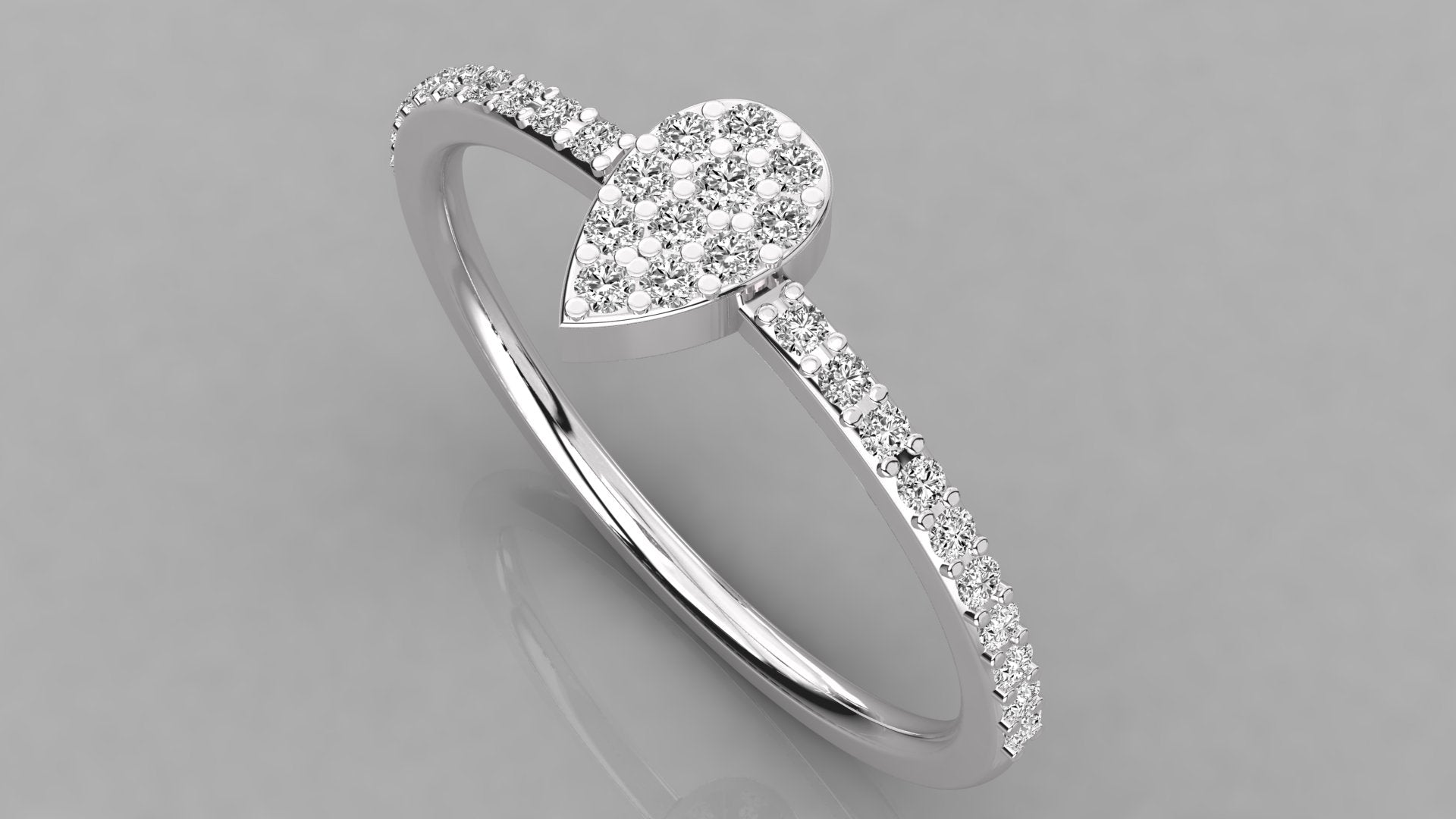 White Gold Ring