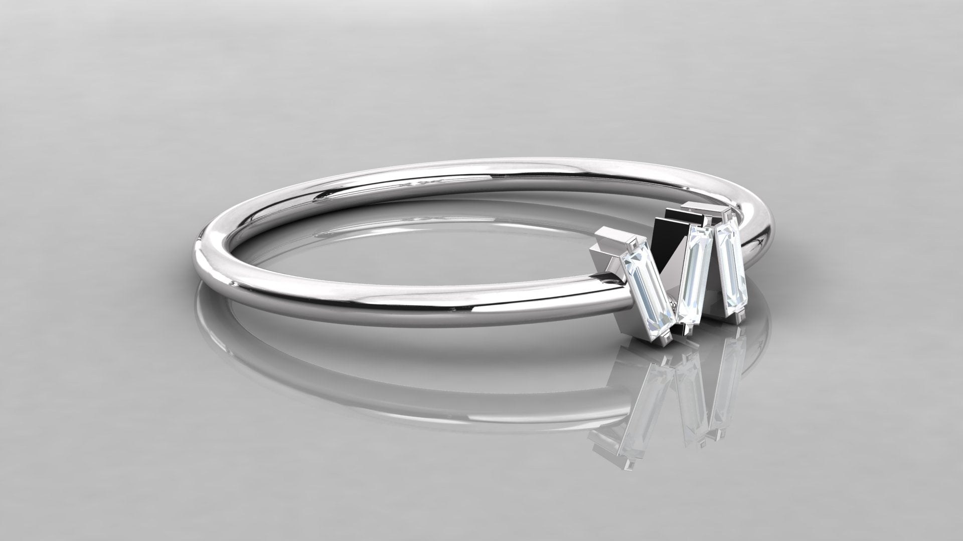 White Gold Ring