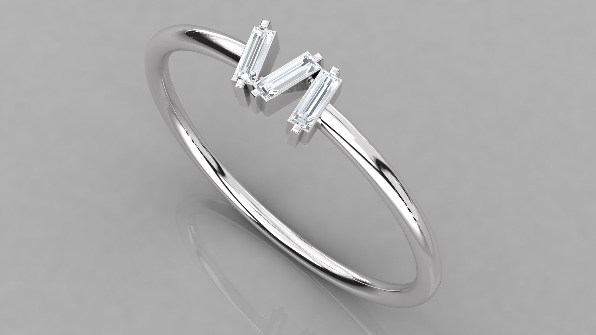 White Gold Ring