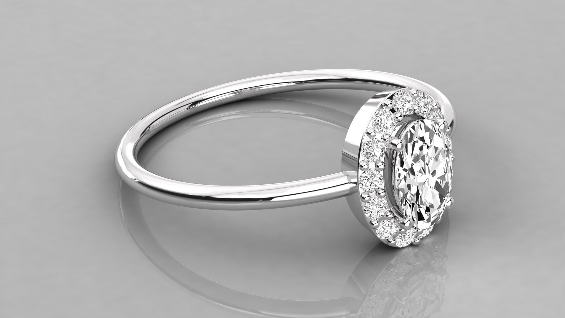 White Gold Ring