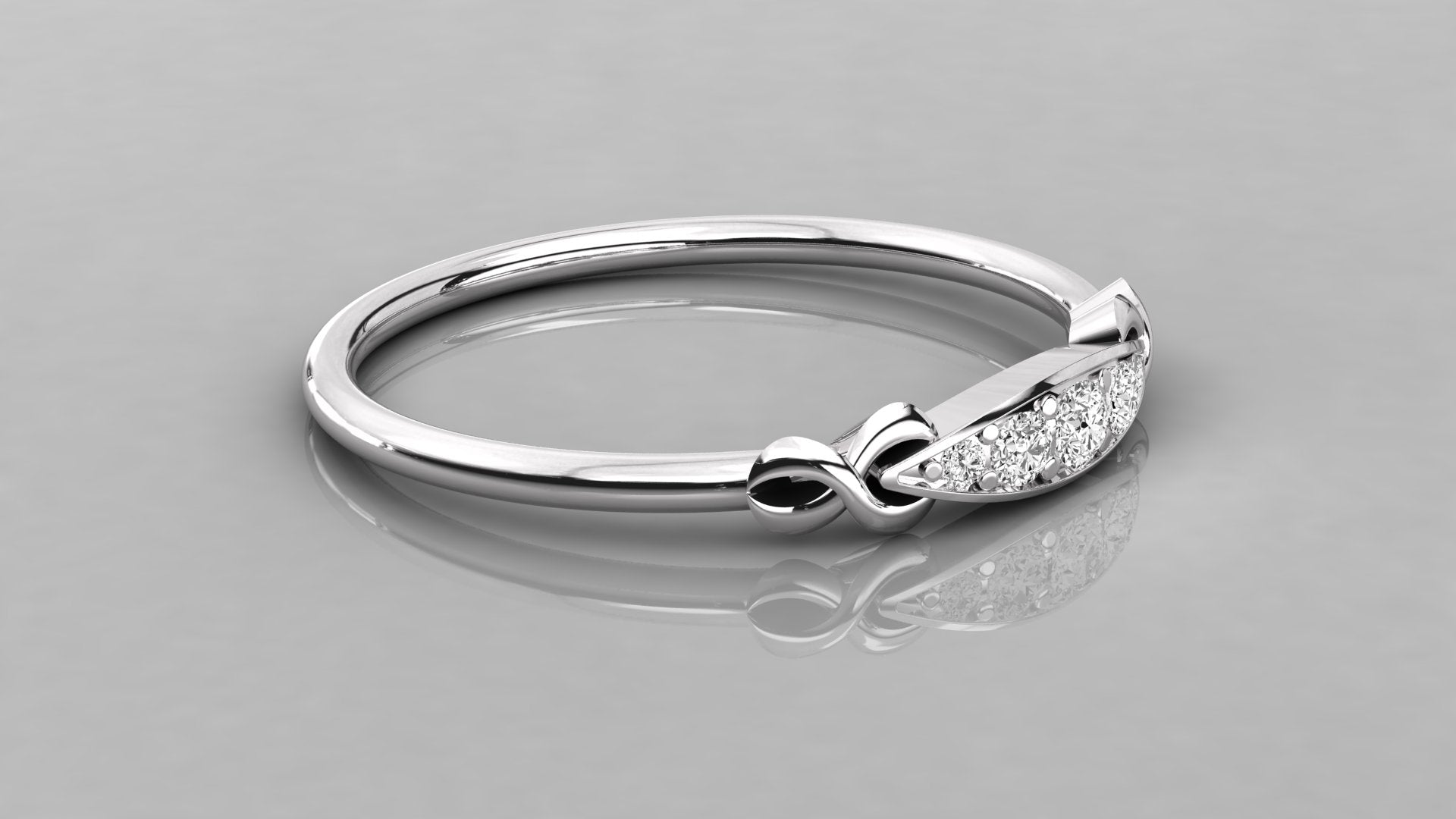 White Gold Ring