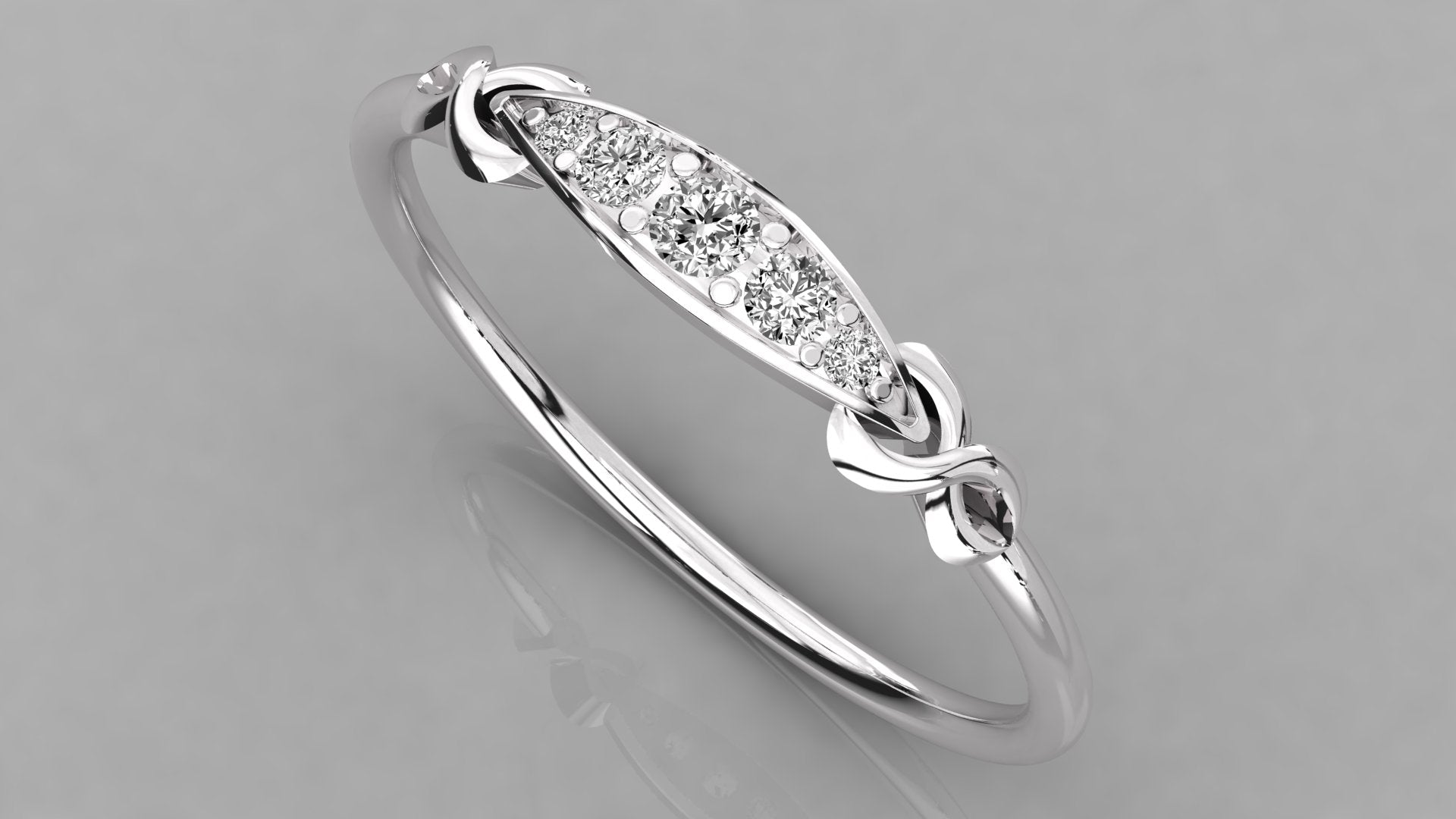 White Gold Ring
