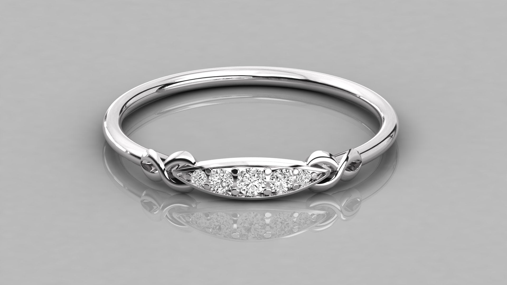 White Gold Ring