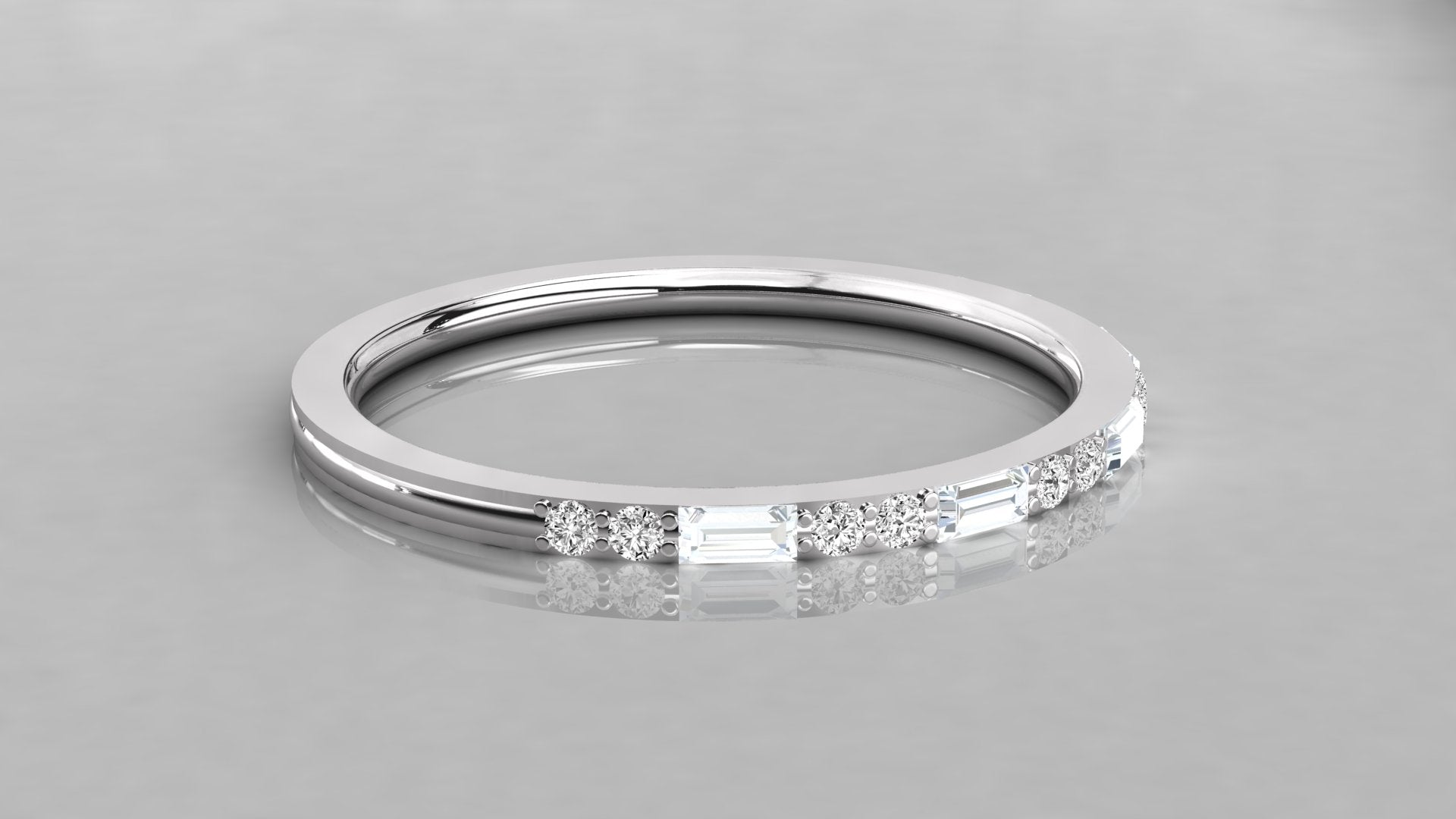 White Gold Ring