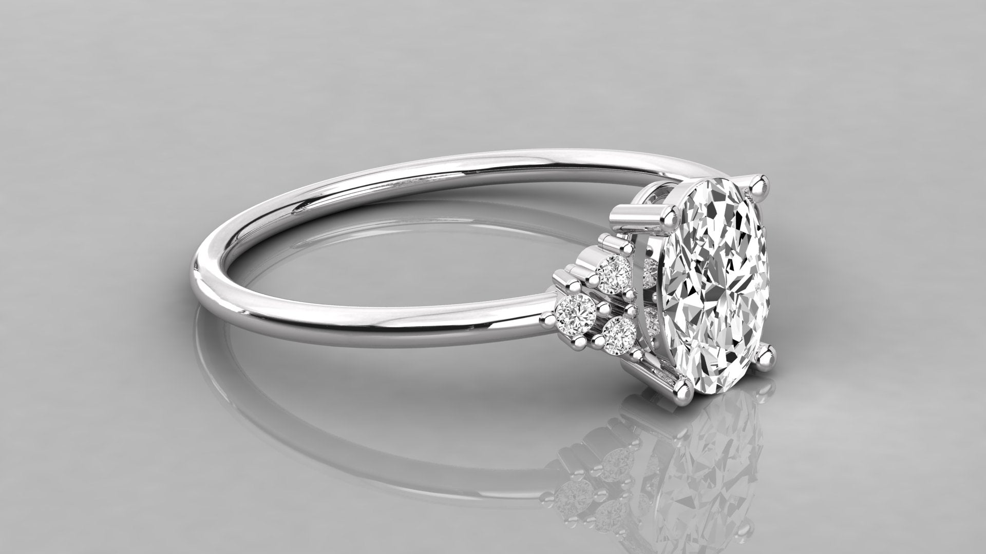 White Gold Ring