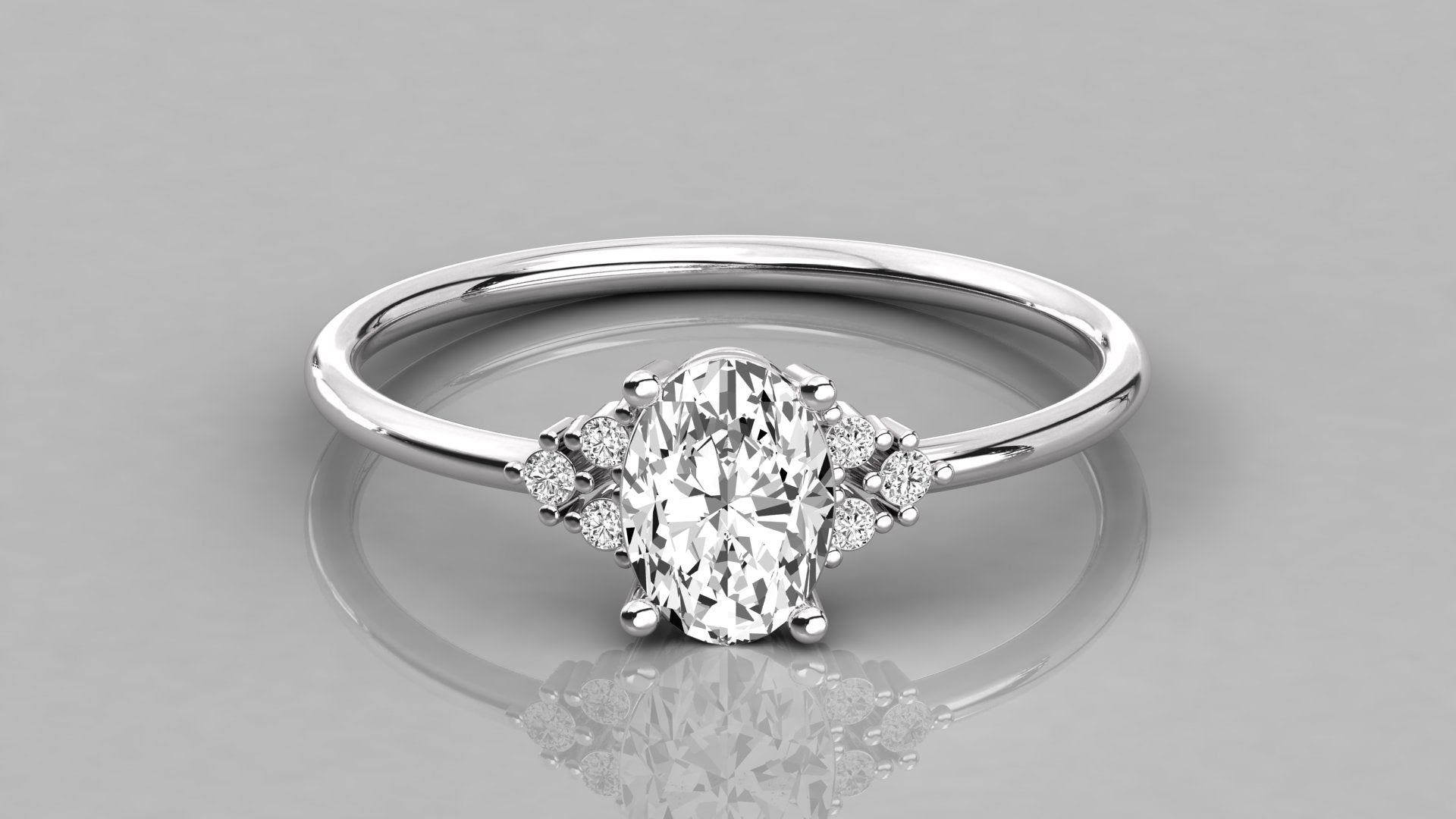 White Gold Ring